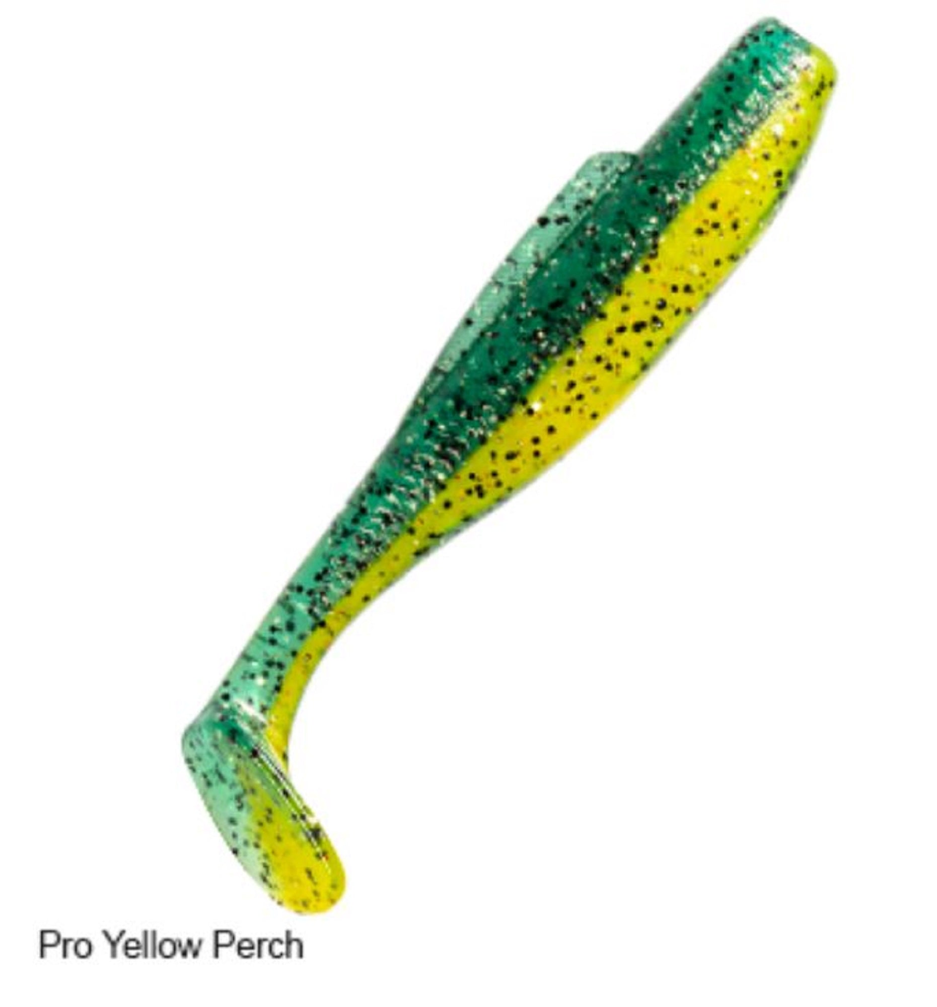 Zman Soft Lure Diezel MinnowZ 5 Inch 4/Pack Pro Yellow Perch (4779)