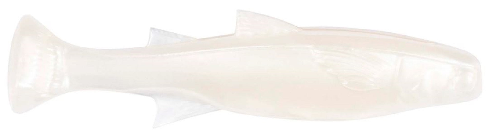 Zman Soft Lure Mulletron Swimbait 4 Inch 3/Pack Pearl (6254)