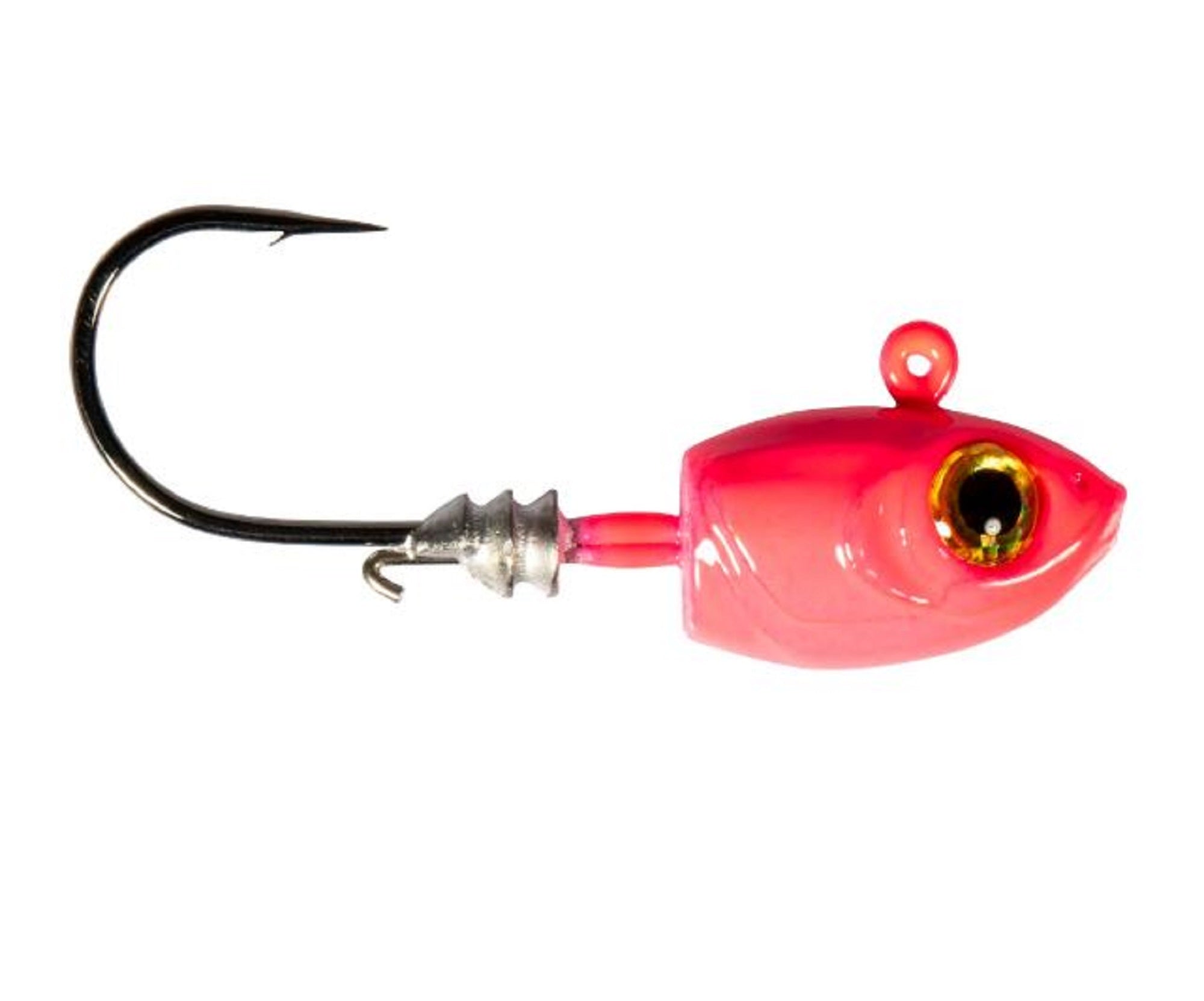 Zman Jighead Micro Shad HeadZ 3/16 oz Size 2 4/pack Pink Glow (6780)