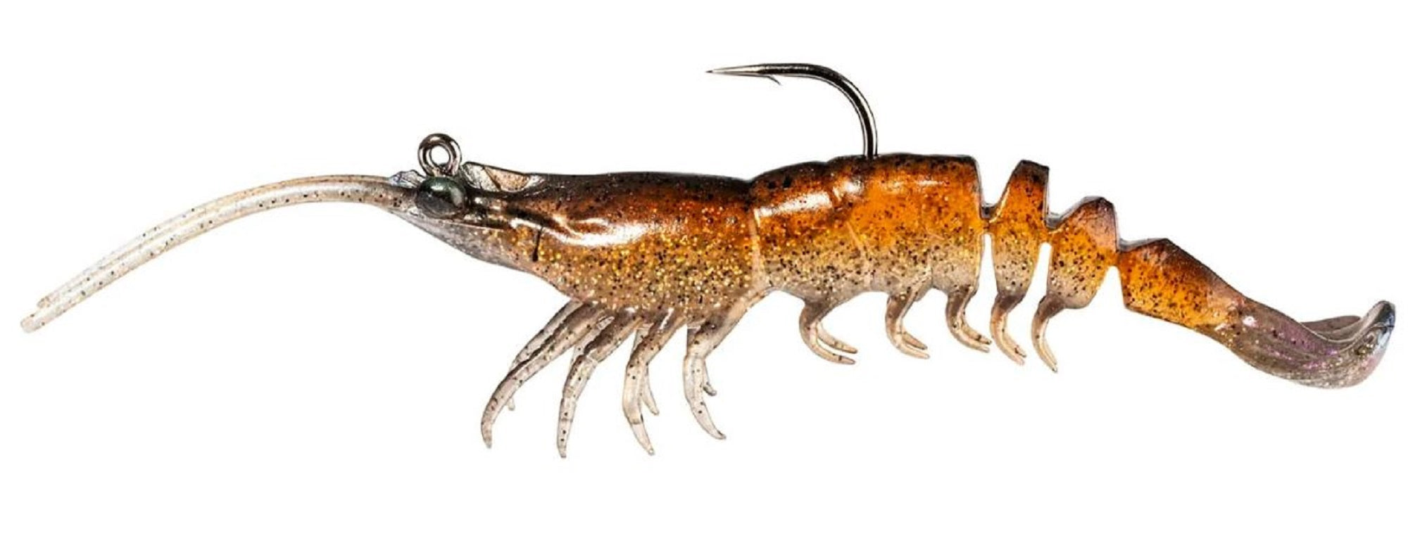 Zman Soft Lure PrawnstarZ 5 Inch Brown Shrimp (9170)