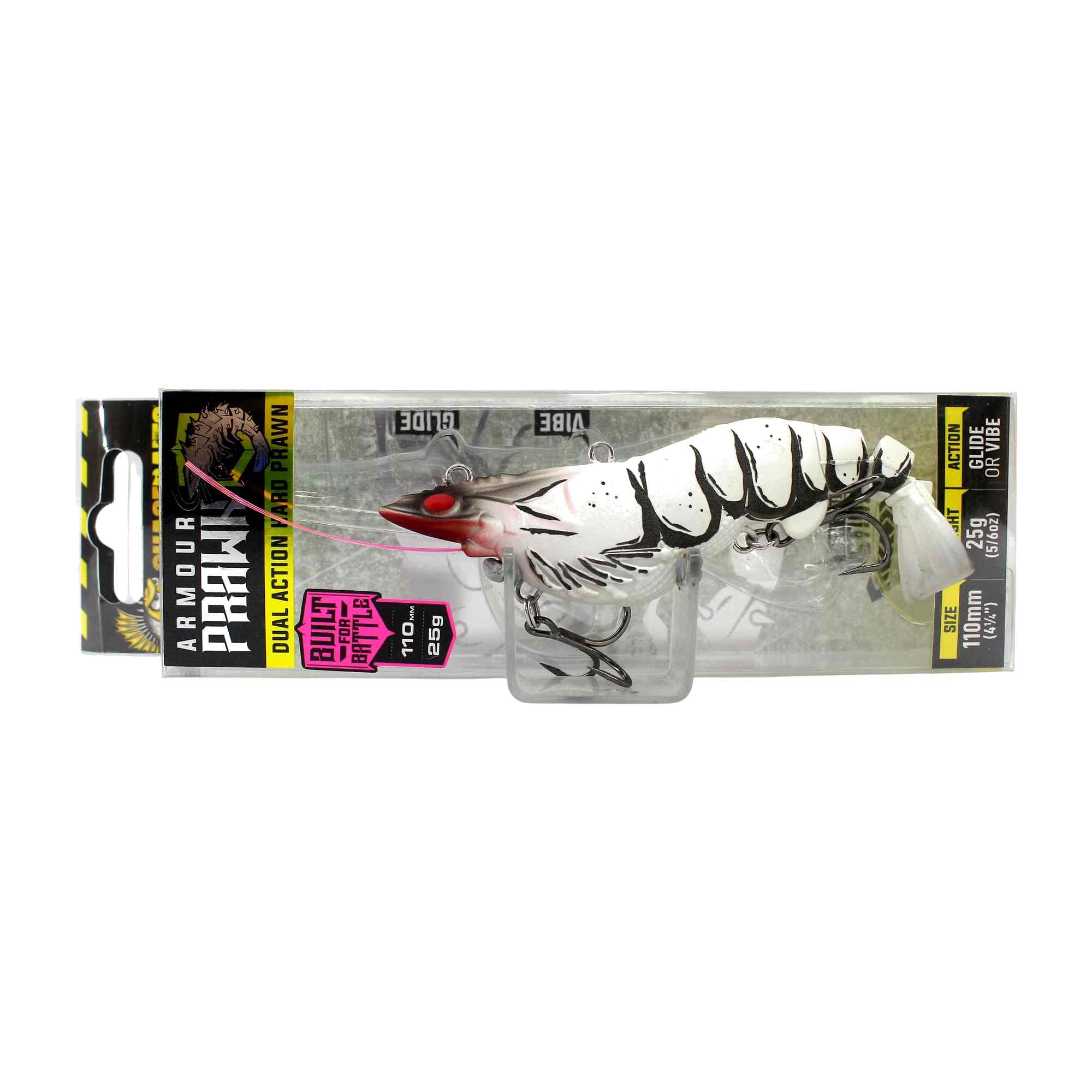 Chasebaits Armour Prawn 110 mm 25 grams Sinking Lure 02 (4266)