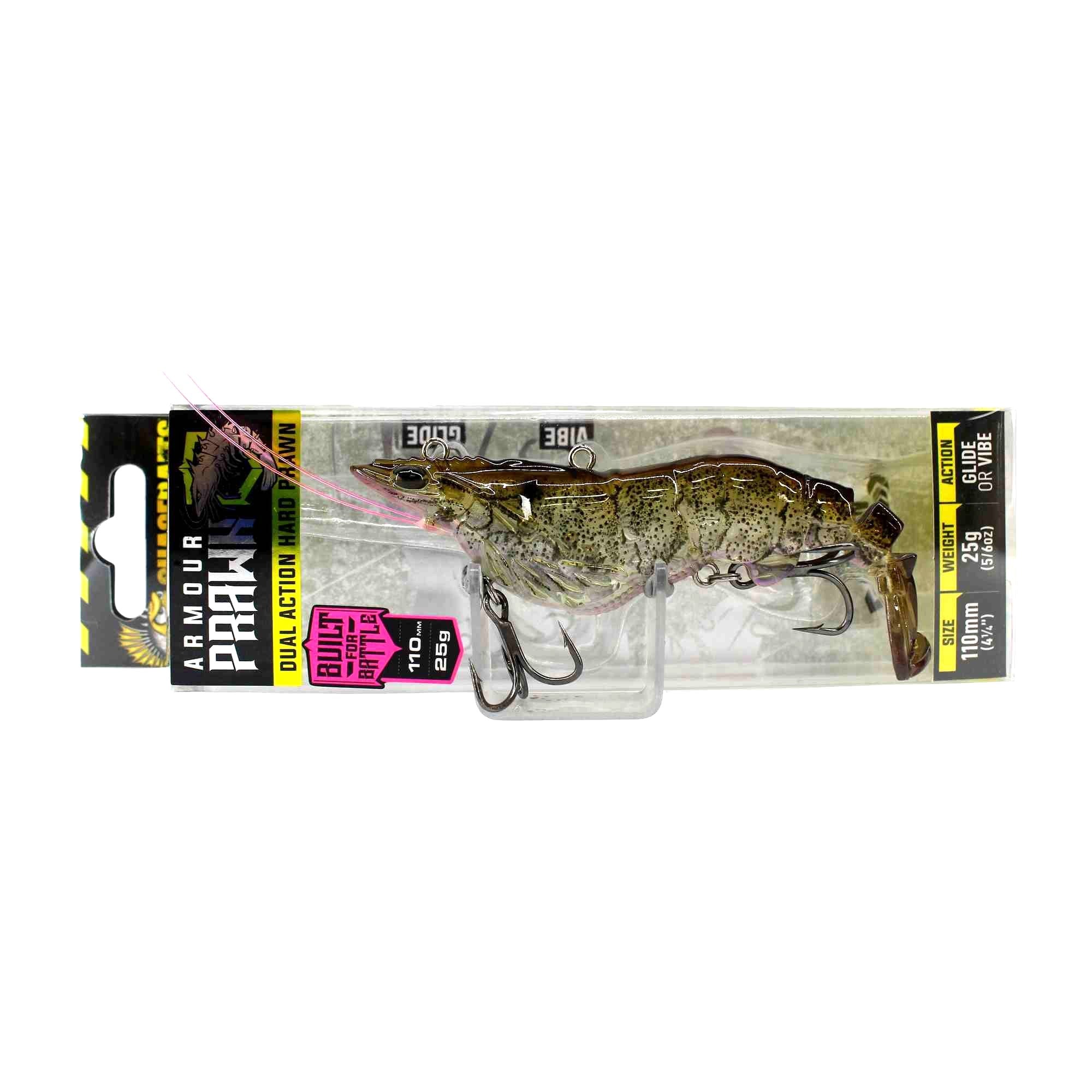 Chasebaits Armour Prawn 110 mm 25 grams Sinking Lure 05 (4297)