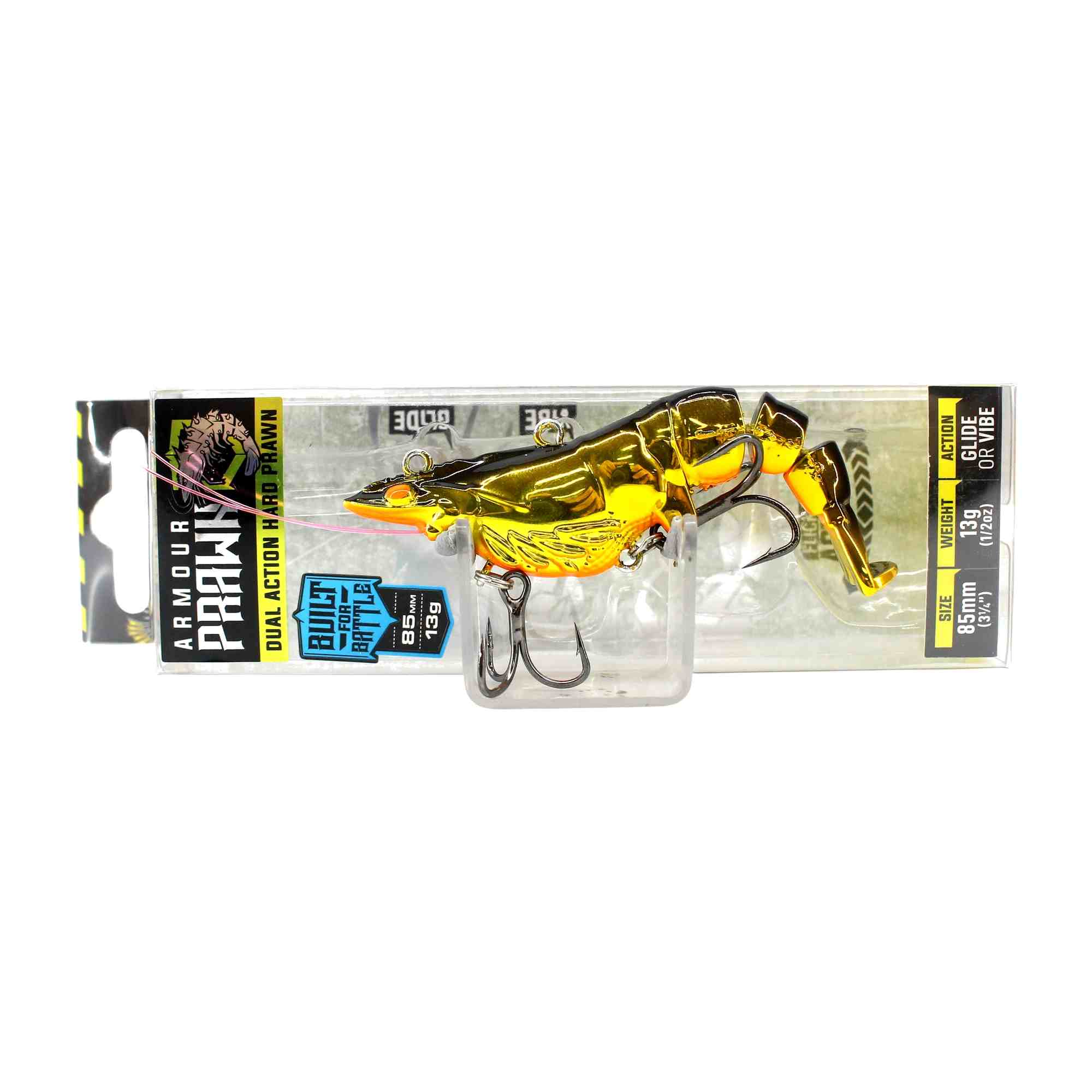 Chasebaits Armour Prawn 85 mm 13 grams Sinking Lure 03 (4341)