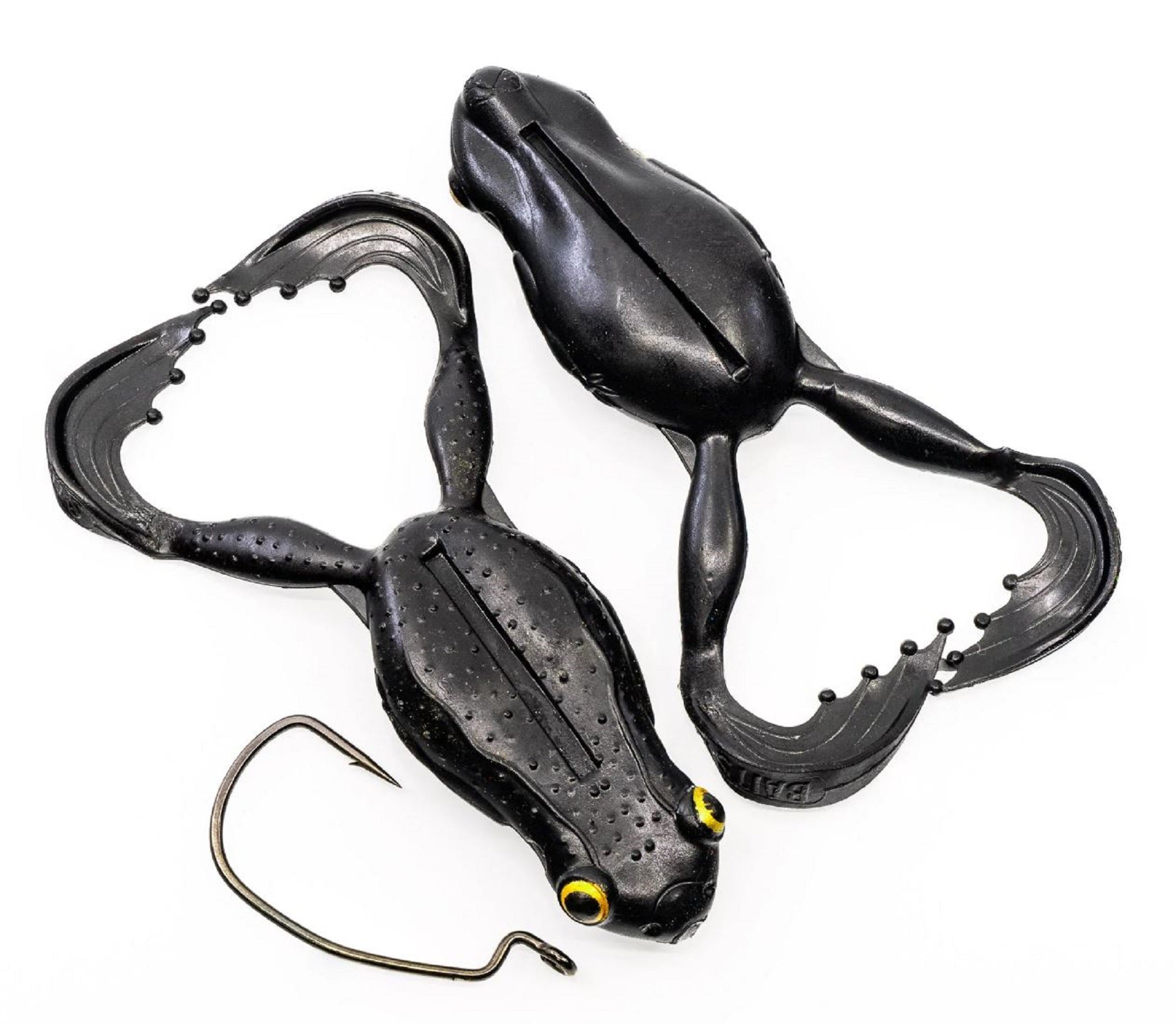 Chasebaits Flexi Frog 65 mm Floating Lure 3/Pack Black (4846)