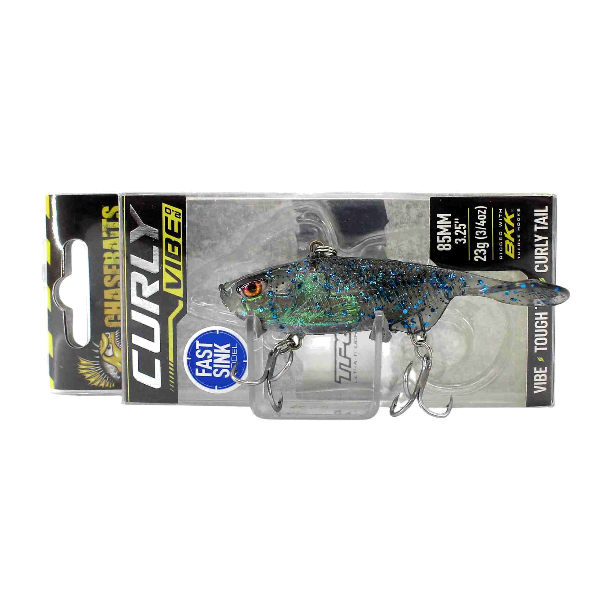 Chasebaits Curly Vibe Heavy 85 mm 23 grams Sinking Lure 08 (5041)
