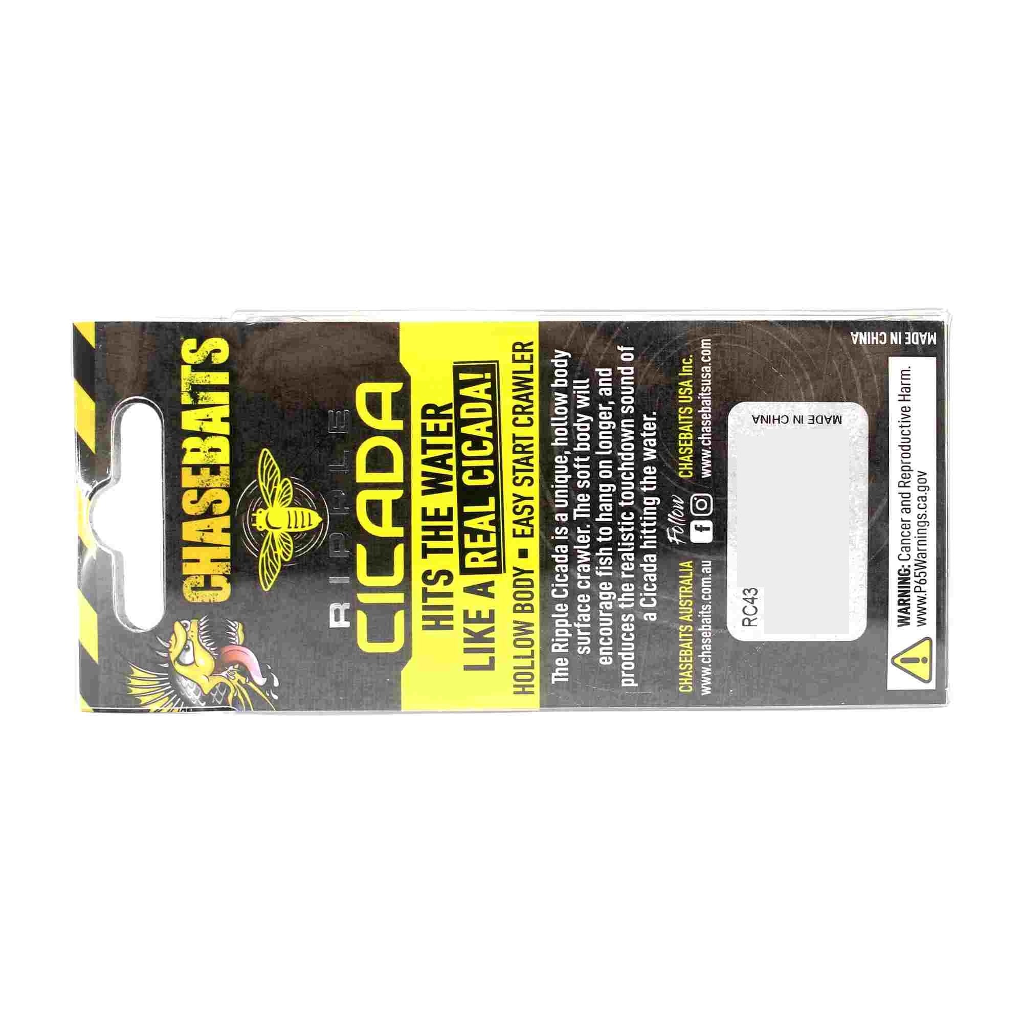 Chasebaits Ripple Cicada 55 mm Floating Lure 11 (6628)