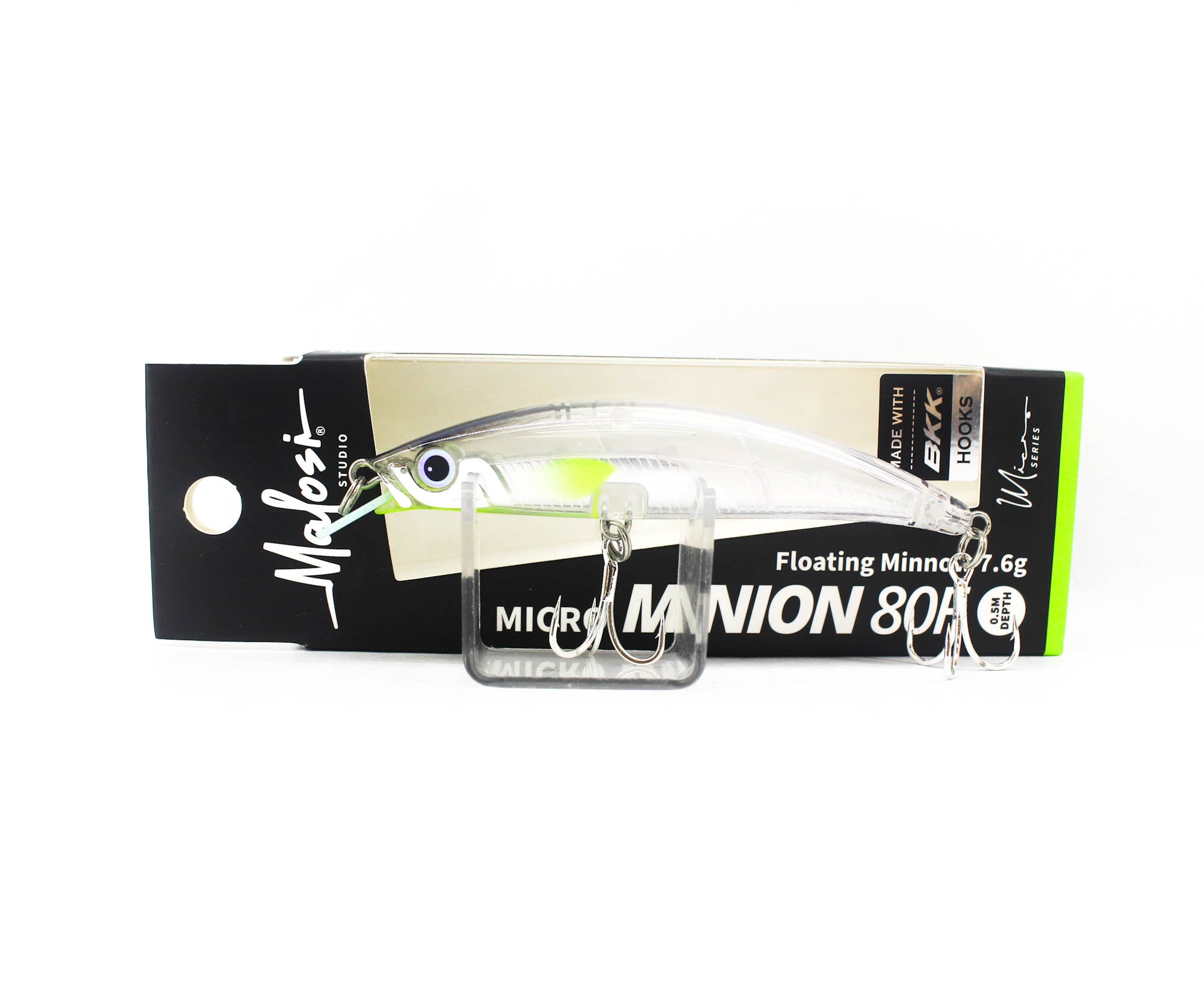 Malosi MI80F-TN Minnow Micro Minion 80F Floating Lure Teflon (0313)
