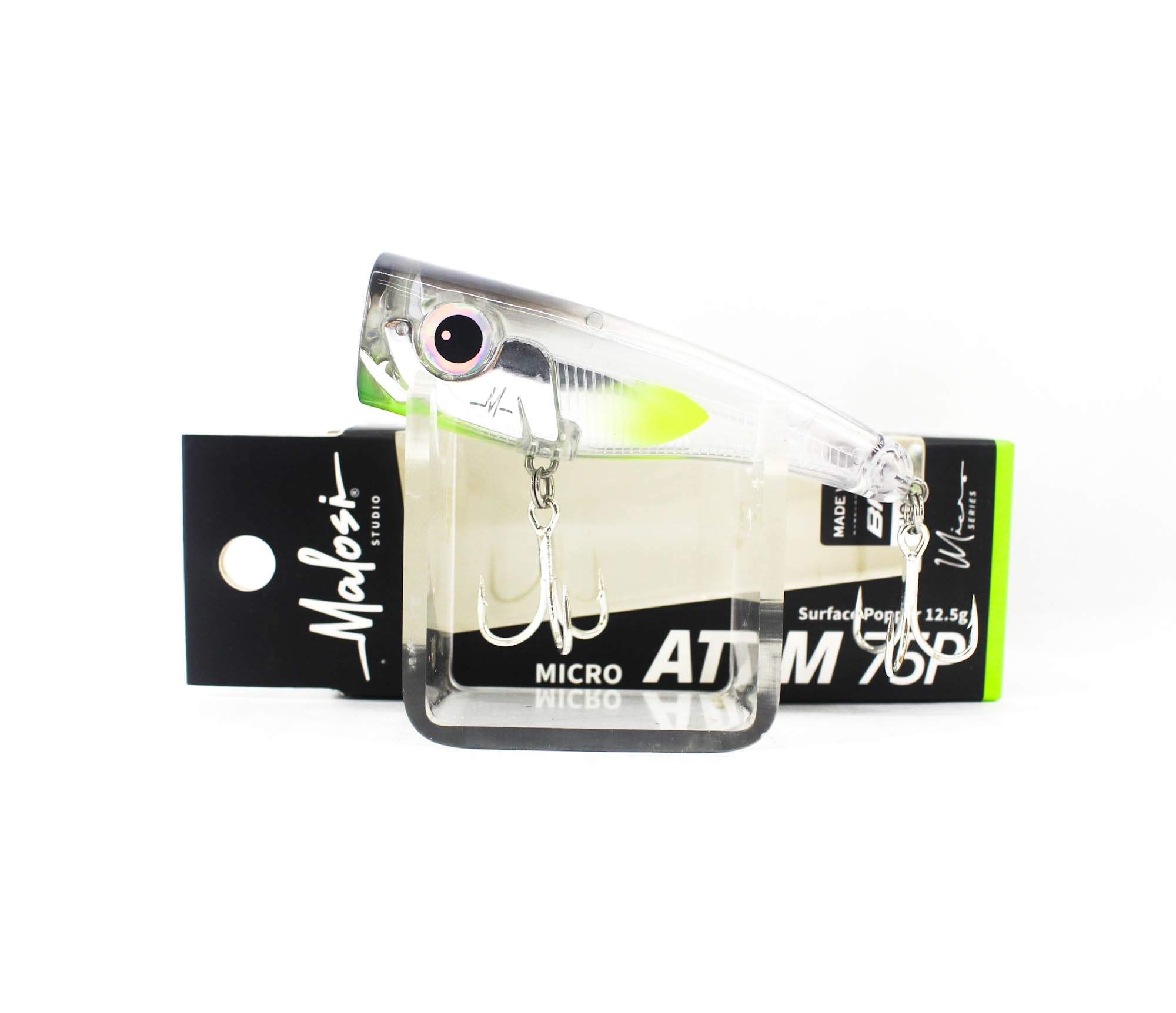 Malosi AT75P-TN Popper Micro Atom 75P Floating Lure Teflon (0719)