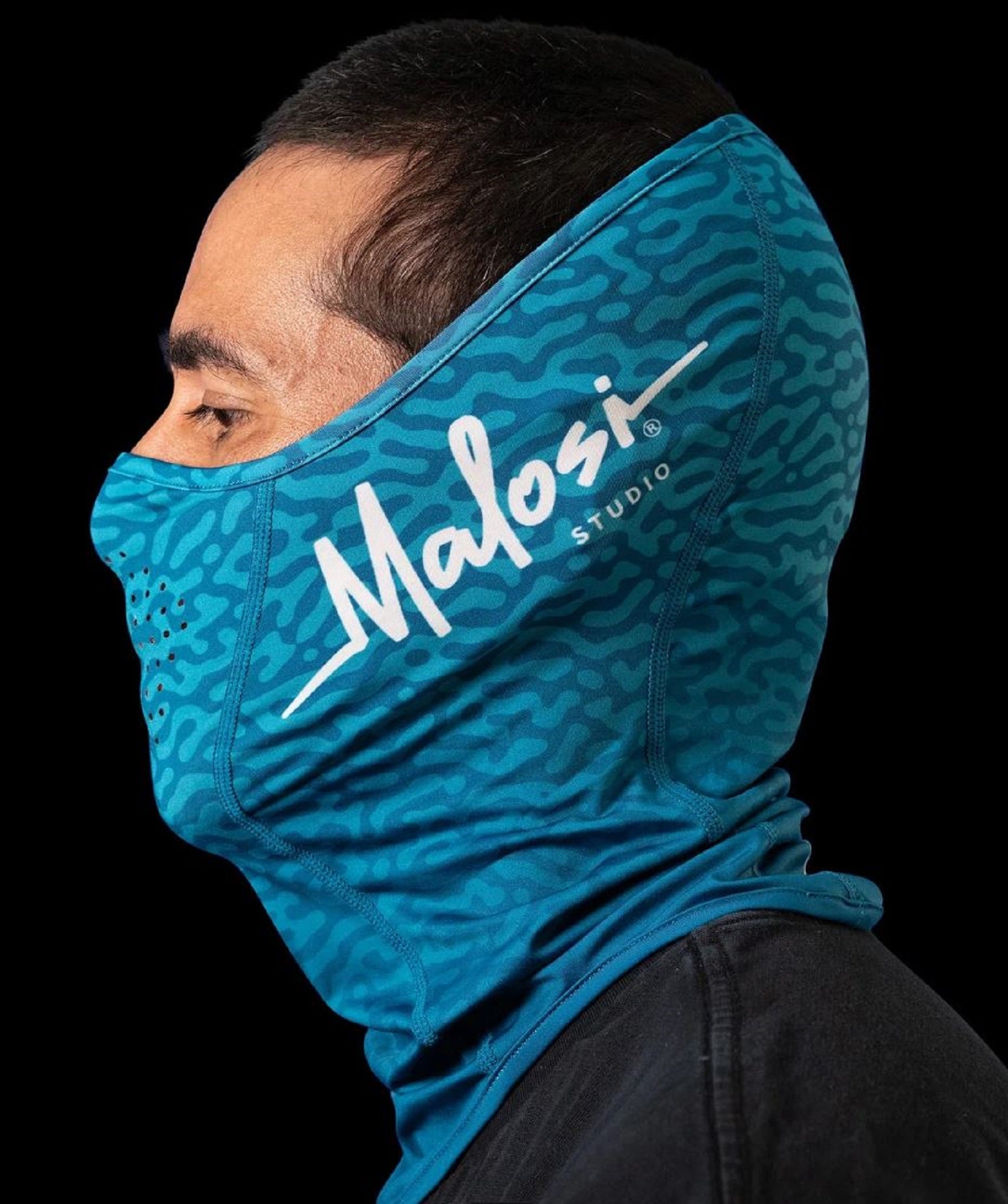 Malosi MAL-AP006-BLU Neck Gaiter Blue (0894)