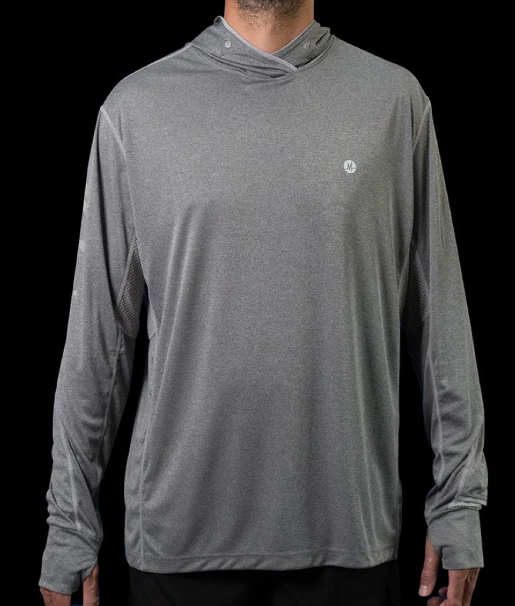 Malosi MAL-EPL-GRY-XL Fishing Shirt Eclipse Pro Gray Size XL (2010)