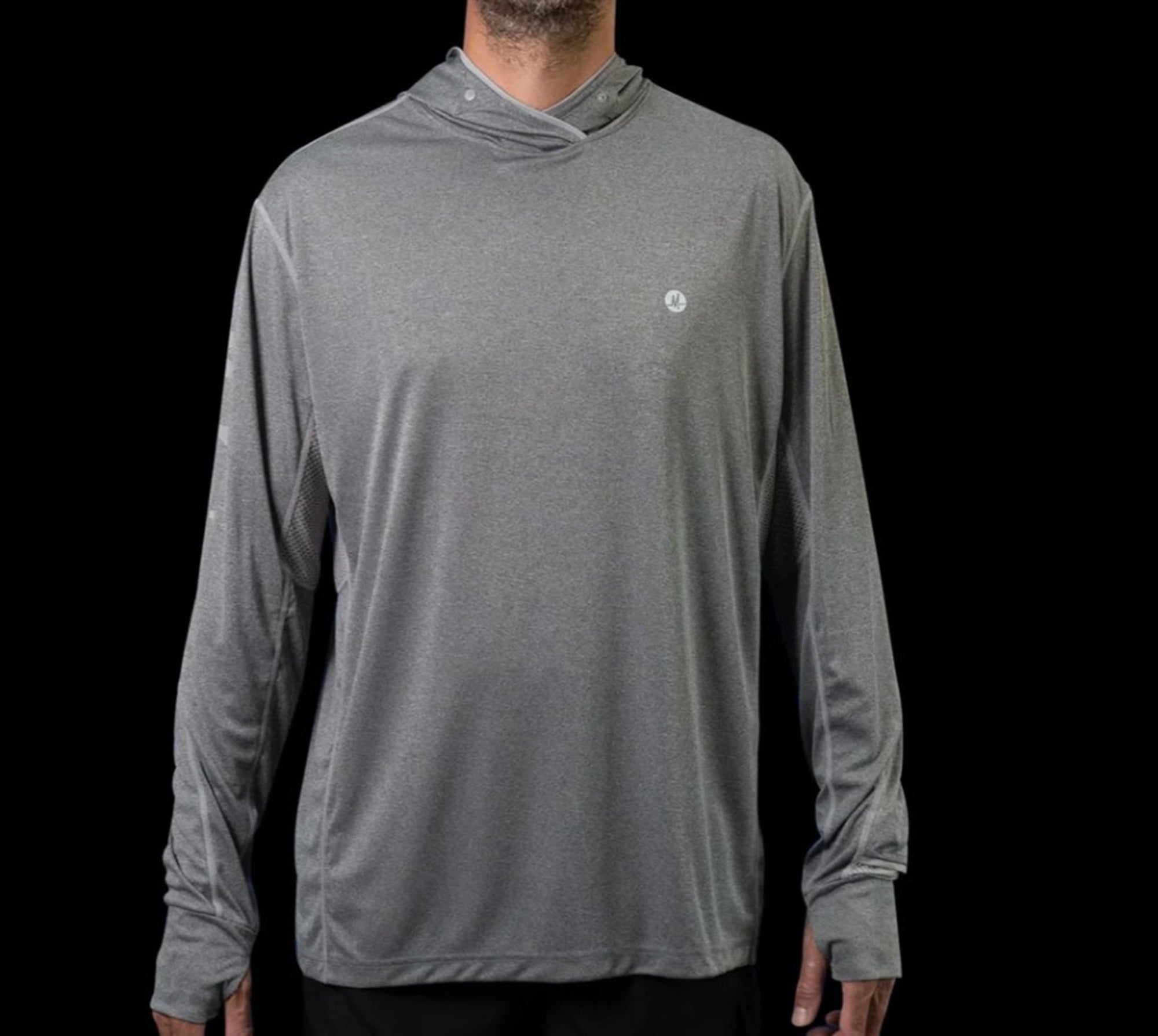 Malosi MAL-EPL-GRY-3XL Fishing Shirt Eclipse Pro Gray Size 3XL (2201)
