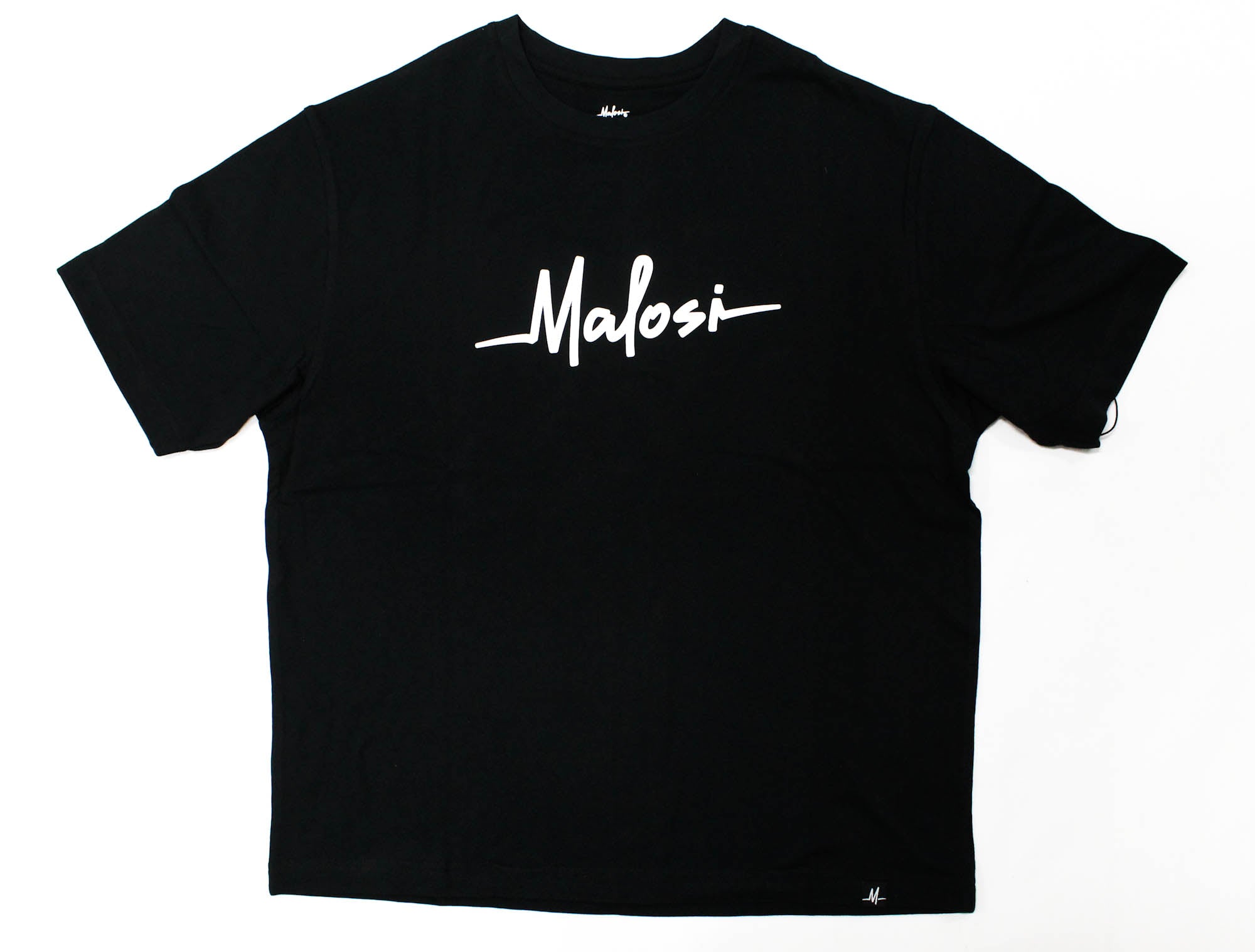 Malosi MAL-AP001-BLK-M Tee Shirt Staple Black Size M (2317)