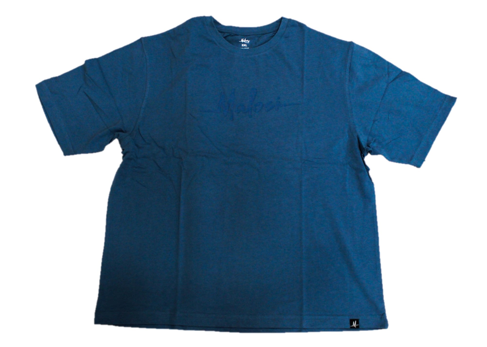 Malosi MAL-AP001-BLU-3XL Tee Shirt Staple Blue Size 3XL (2362)