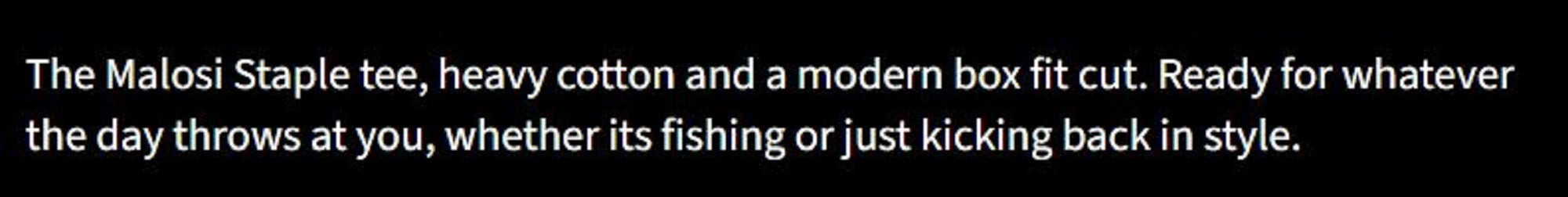 Malosi MAL-AP001-BLU-3XL Tee Shirt Staple Blue Size 3XL (2362)