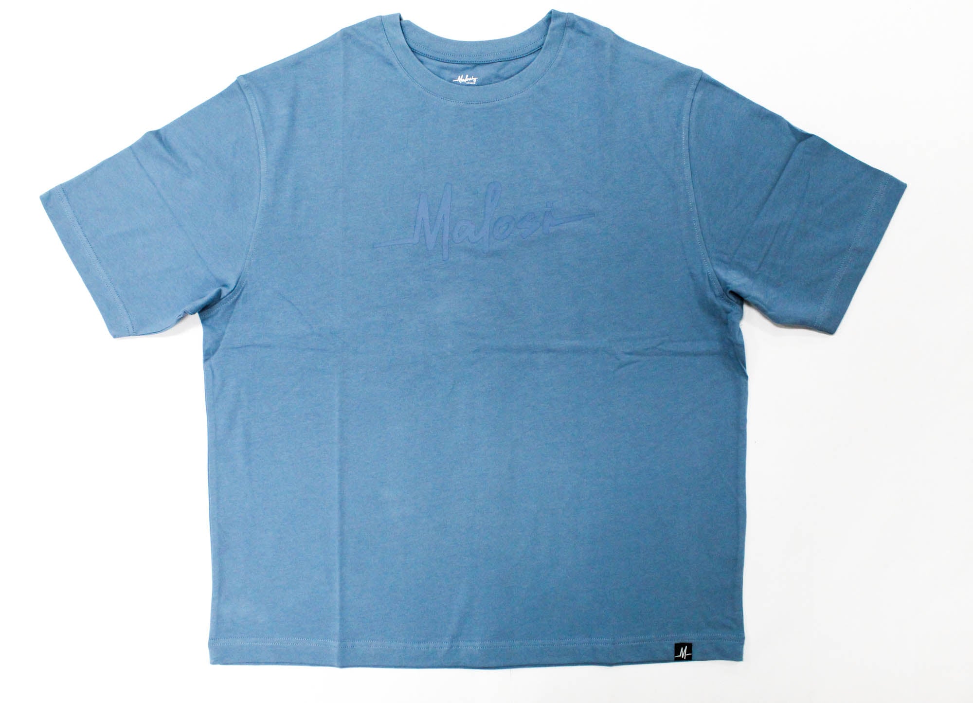 Malosi MAL-AP001-BLU-XL Tee Shirt Staple Blue Size XL (2409)