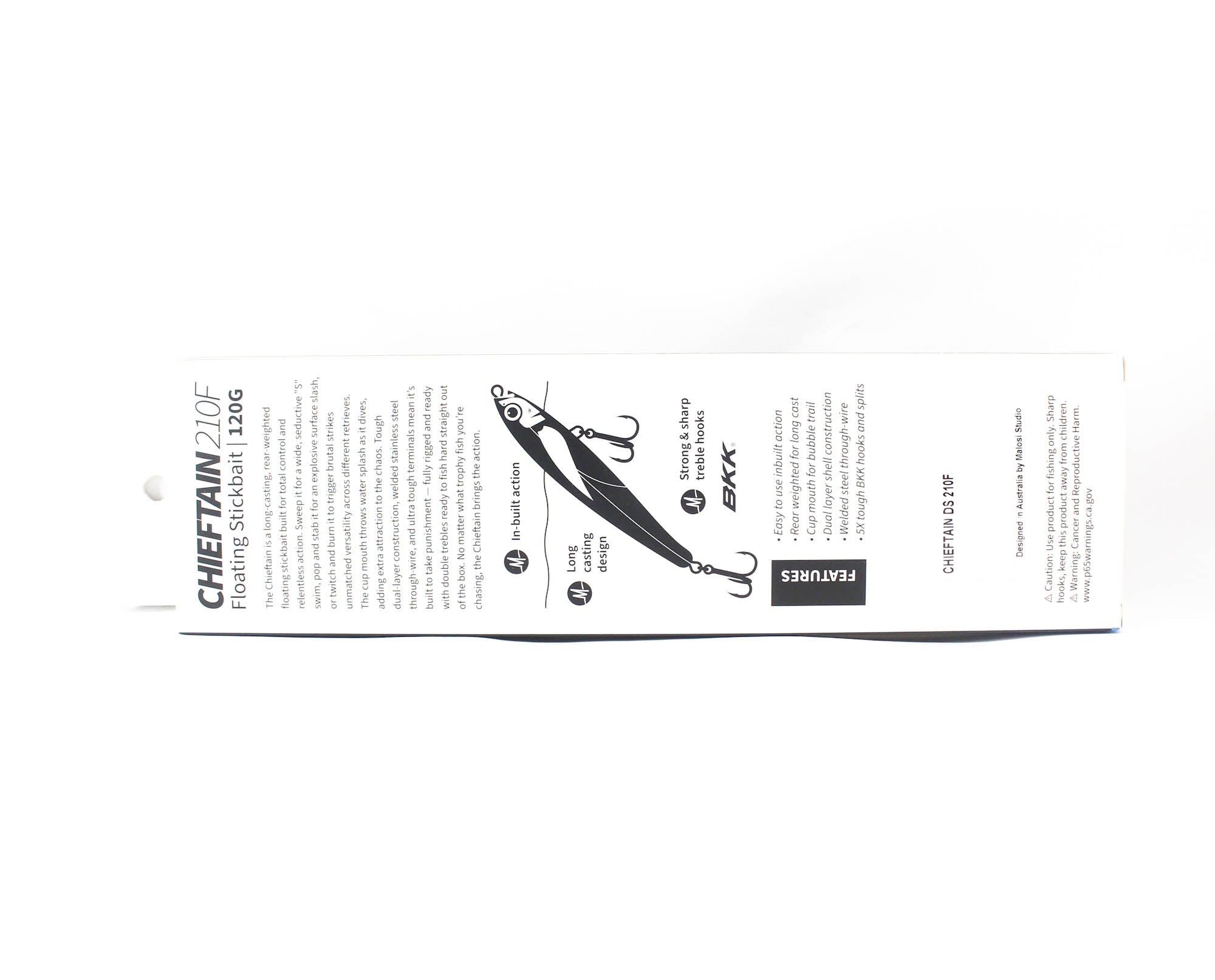 Malosi SCH190F-BR Staple Chieftain 190F Floating Lure Backwater (2799)