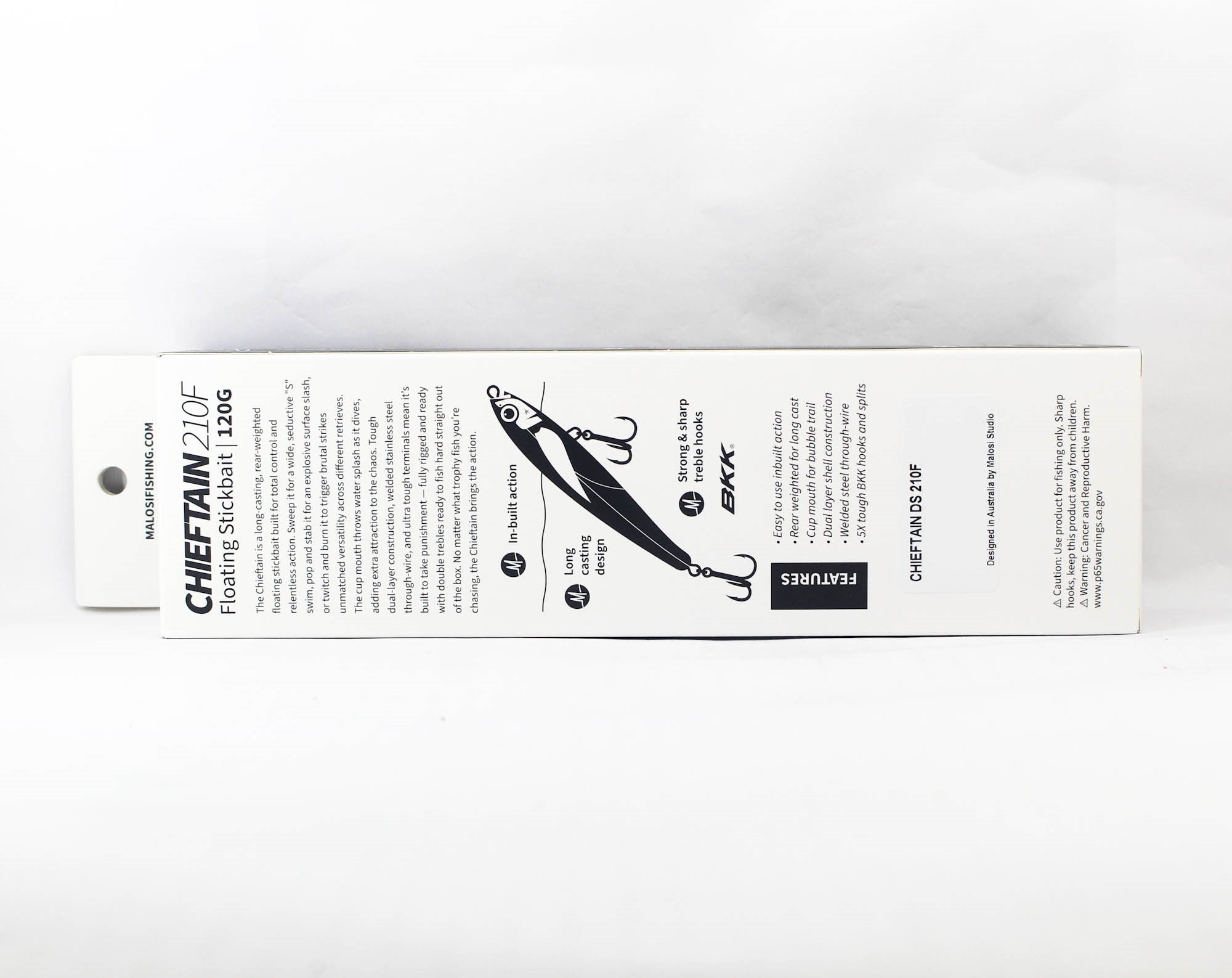 Malosi SCH210F-AO Staple Chieftain 210F Floating Lure Albino (2836)