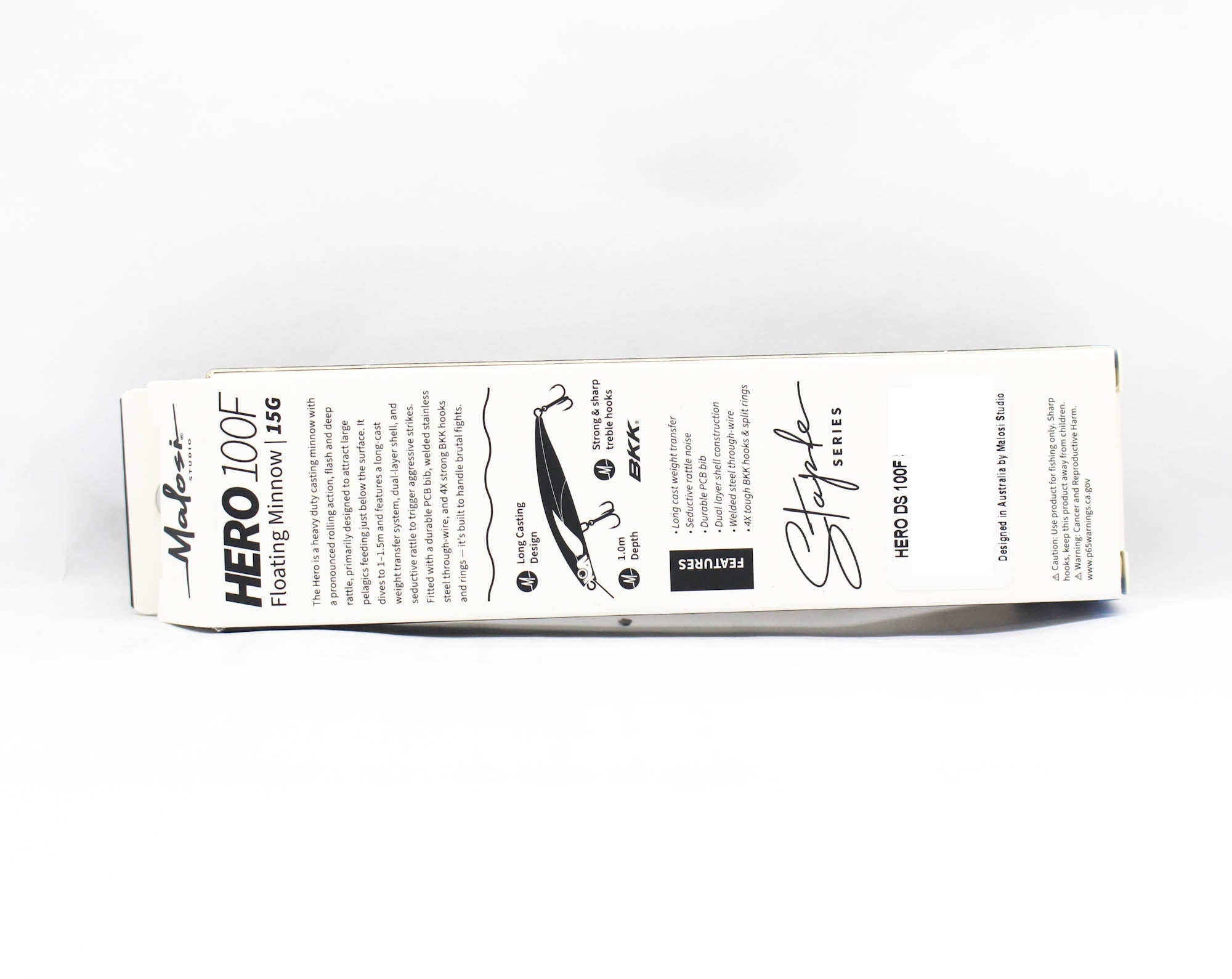 Malosi SHE100F-SR Staple Hero 100F Floating Lure Stellar (2973)