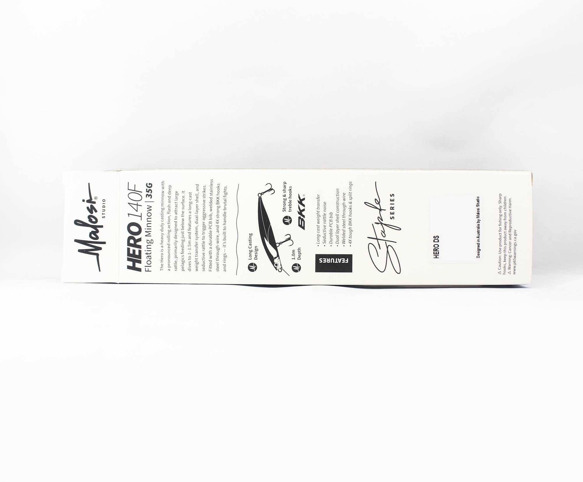 Malosi SHE120F-SR Staple Hero 120F Floating Lure Stellar (3093)
