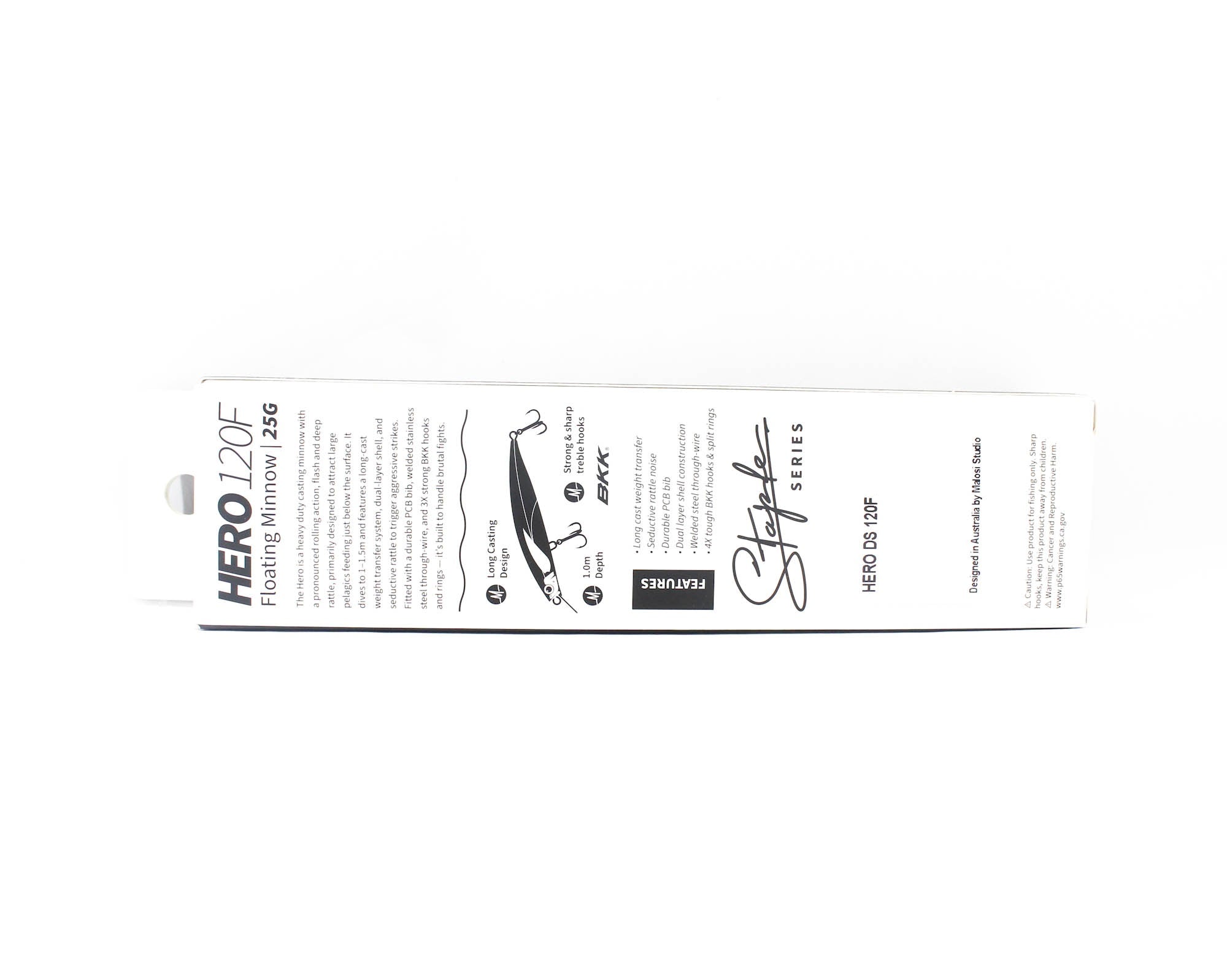 Malosi SHE120F-ED Staple Hero 120F Floating Lure Emerald (3123)