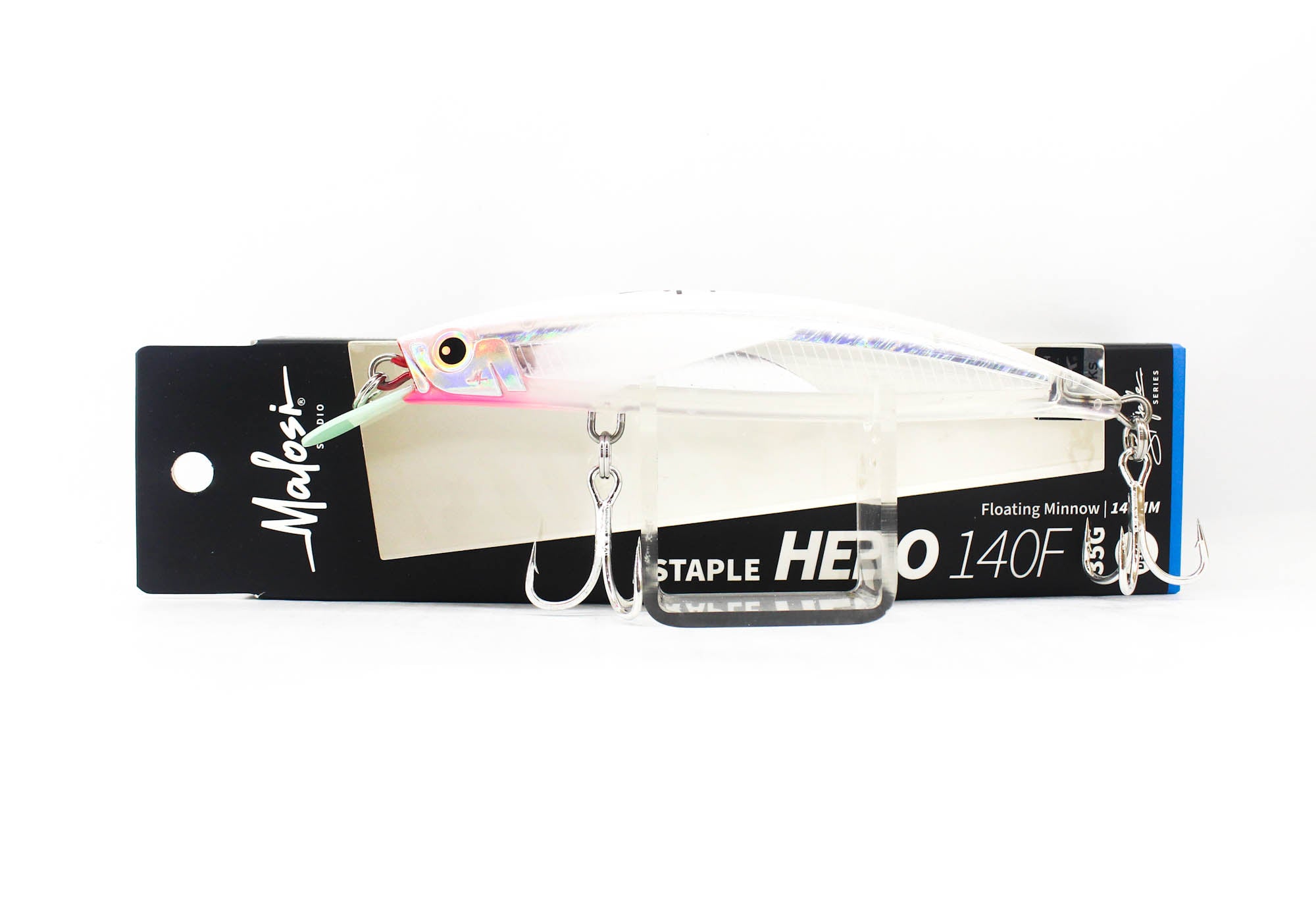 Malosi SHE140F-AO Staple Hero 140F Floating Lure Albino (3192)
