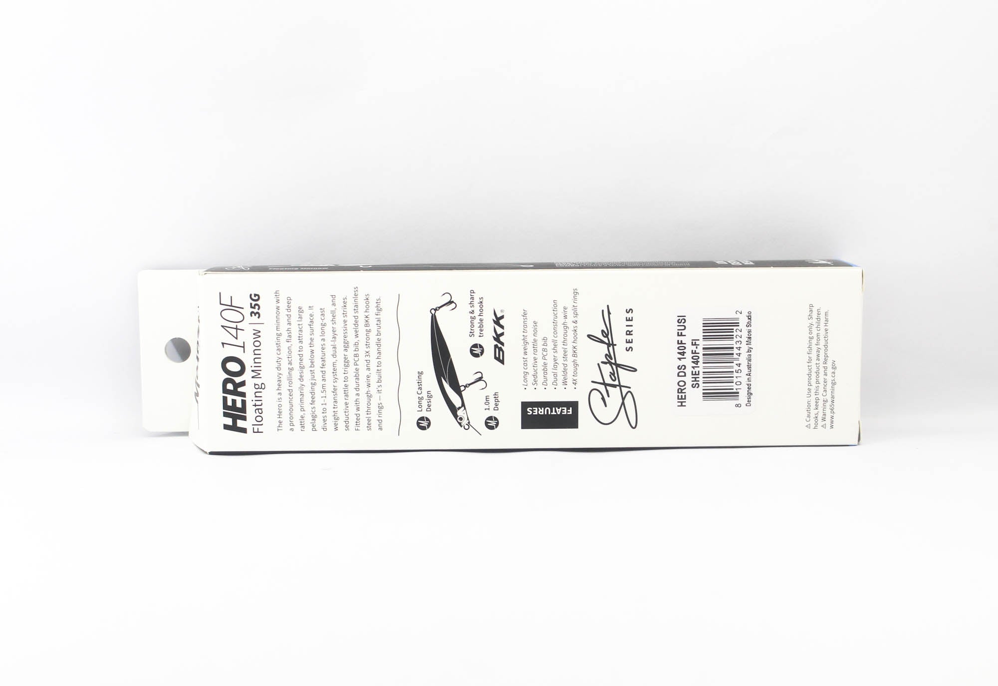 Malosi SHE140F-FI Staple Hero 140F Floating Lure Fusi (3222)