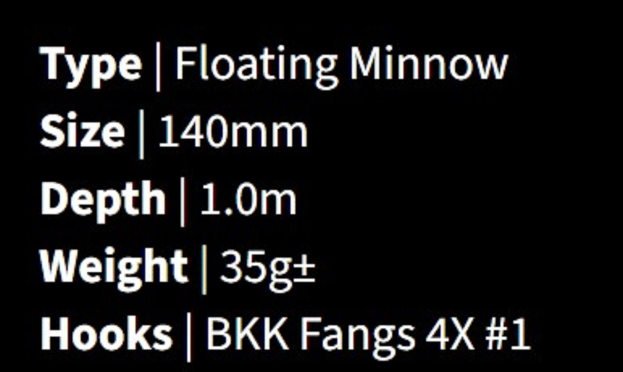 Malosi SHE140F-WY Staple Hero 140F Floating Lure Wooky (3253)