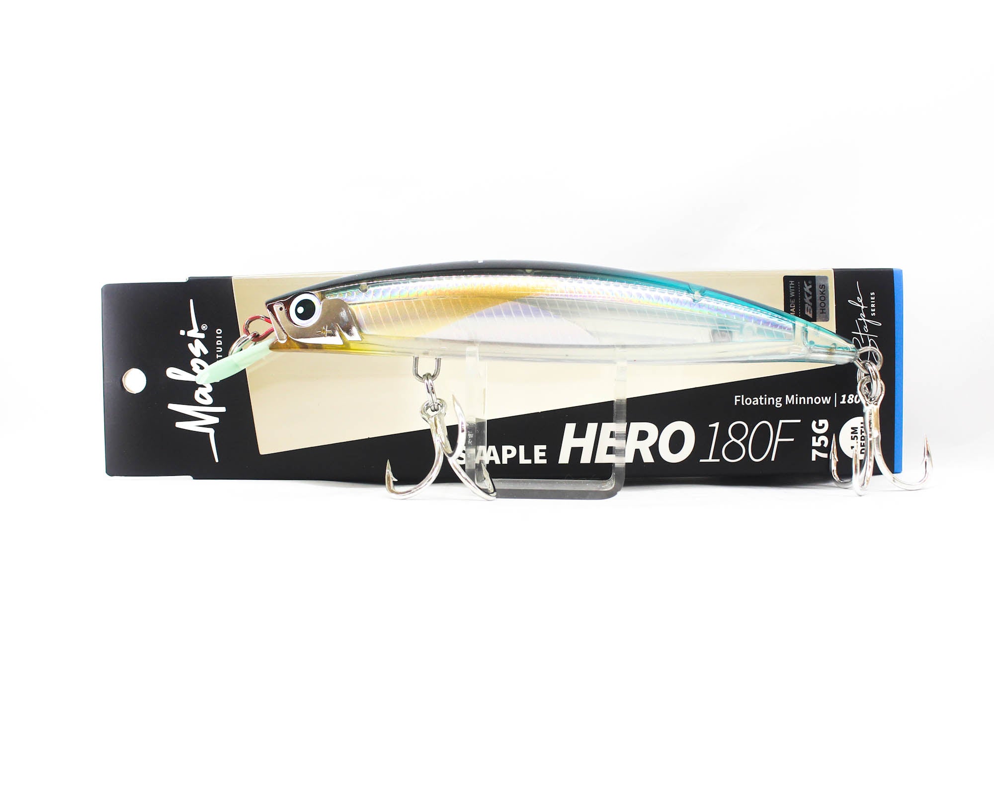 Malosi SHE180F-BR Staple Hero 180F Floating Lure Backwater (3390)