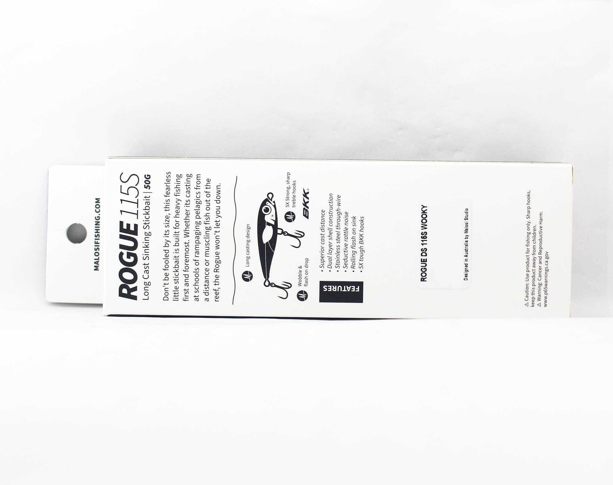 Malosi SRO115S-BE Staple Rogue 115S Sinking Lure Blaze (3680)