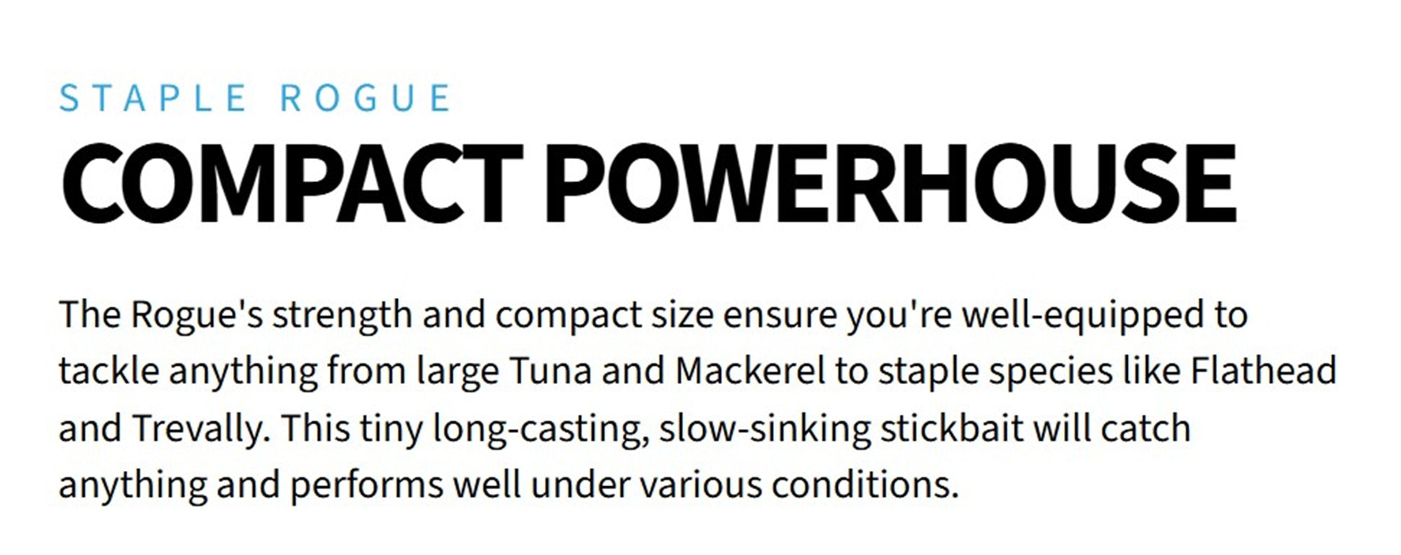 Malosi SRO115S-BR Staple Rogue 115S Sinking Lure Backwater (3758)