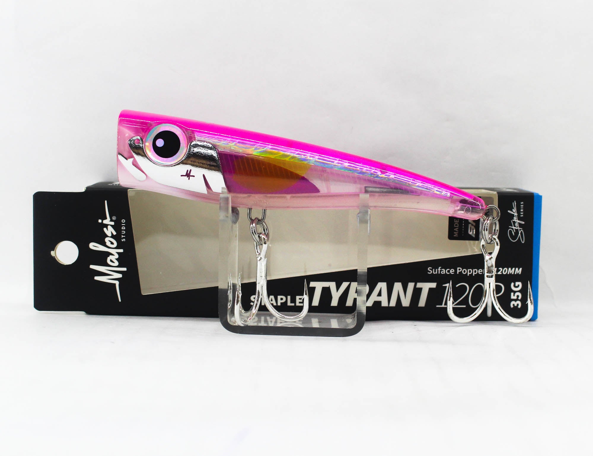 Malosi STY120P-PA Staple Tyrant 120P Floating Lure Plasma (3864)