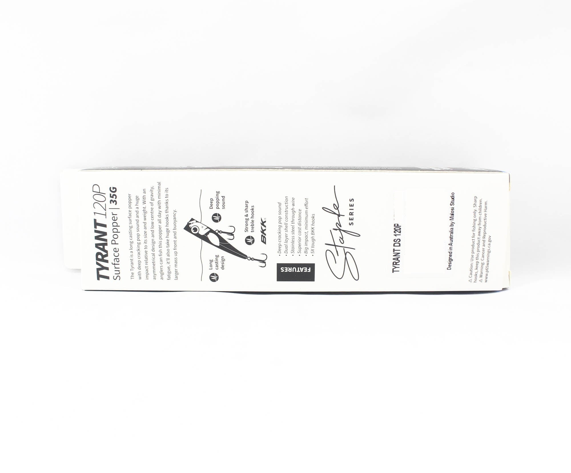 Malosi STY120P-BR Staple Tyrant 120P Floating Lure Backwater (3871)