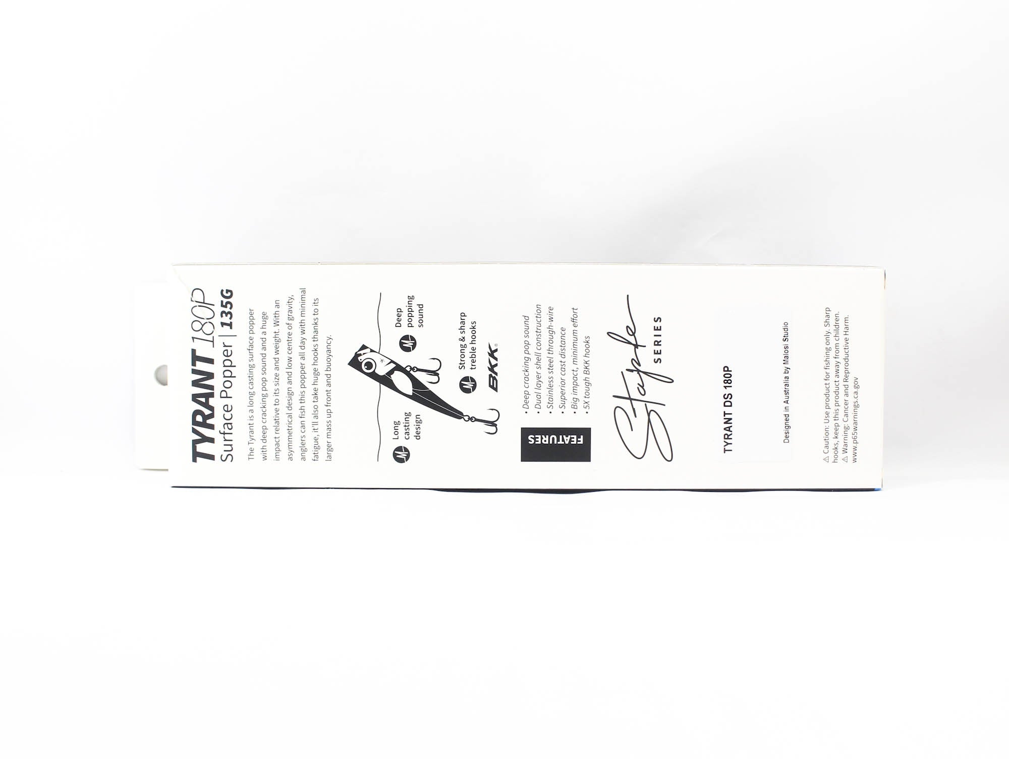 Malosi STY180P-SR Staple Tyrant 180P Floating Lure Stellar (4052)