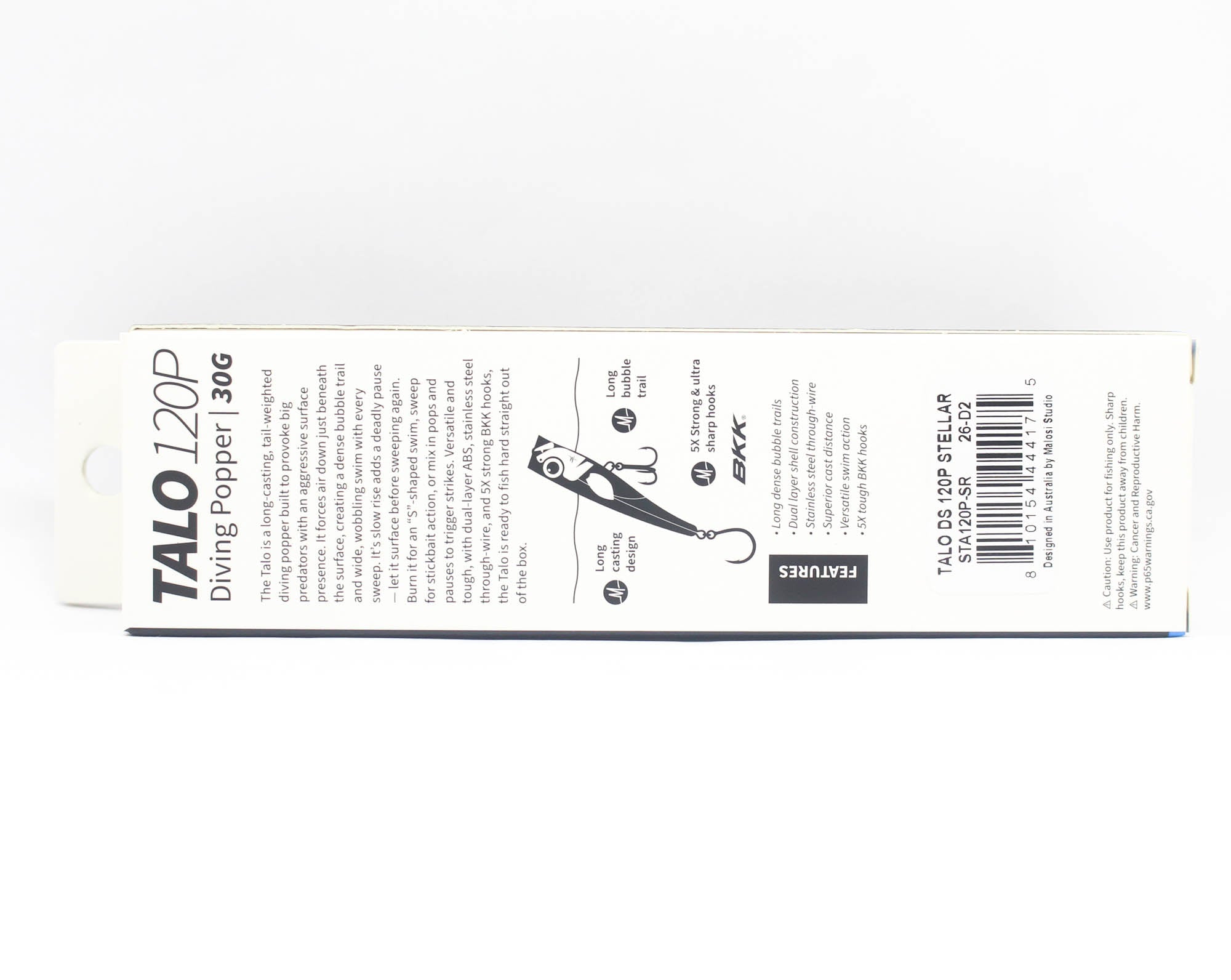 Malosi STA120P-SR Staple Talo 120P Floating Lure Stellar (4175)