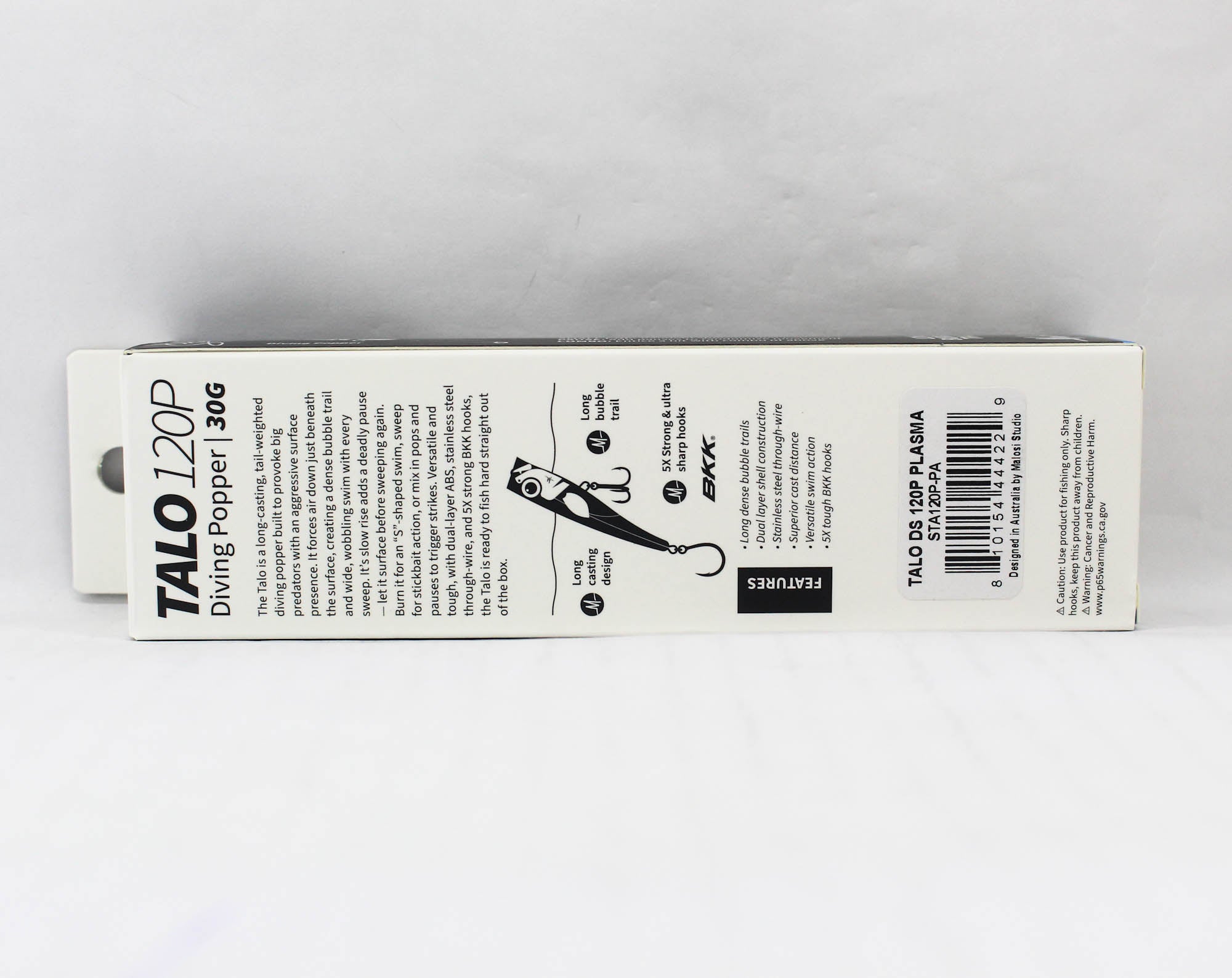 Malosi STA120P-PA Staple Talo 120P Floating Lure Plasma (4229)