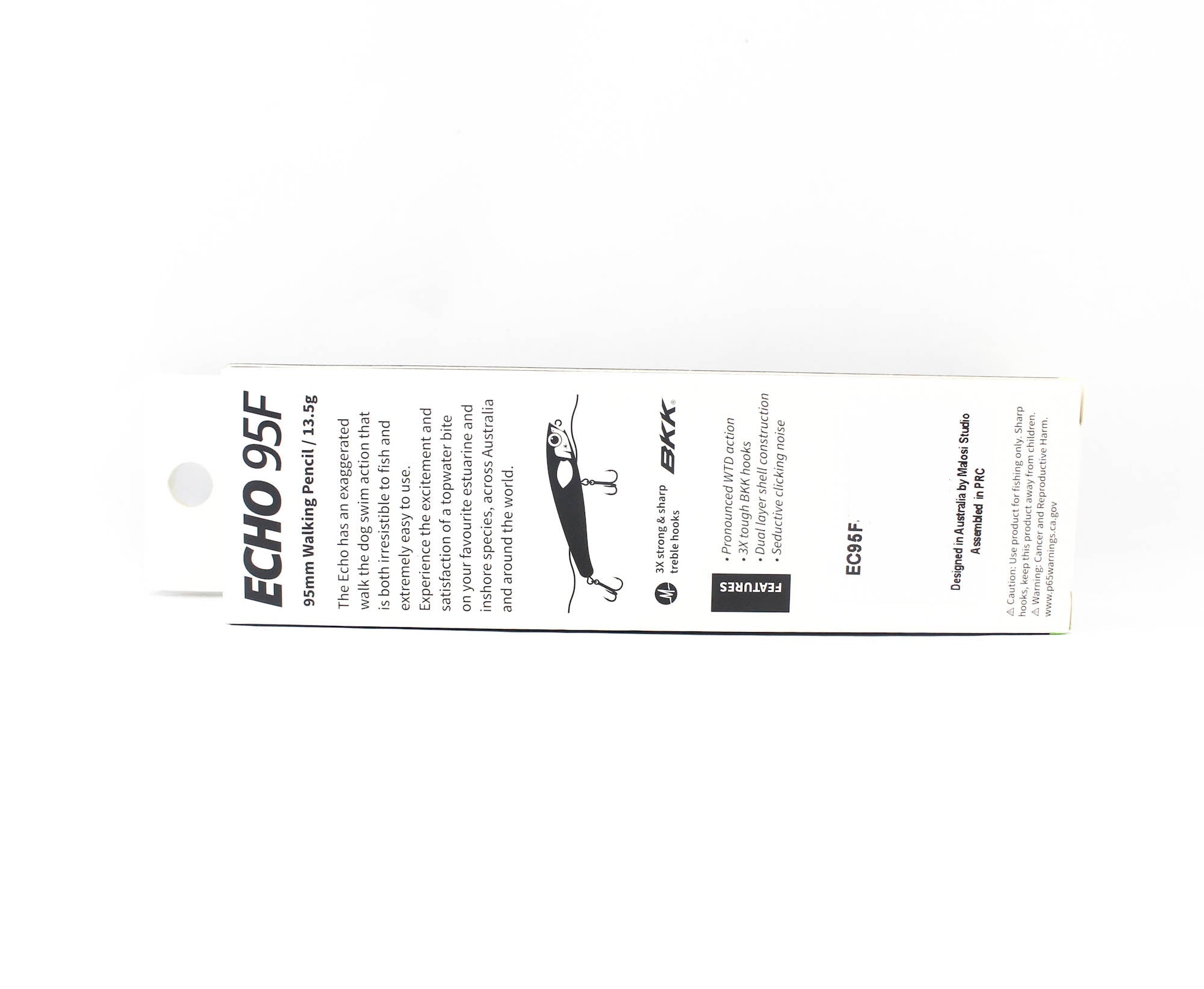 Malosi EC95F-NE Pencil Micro Echo 95F Floating Lure Nuke (4748)