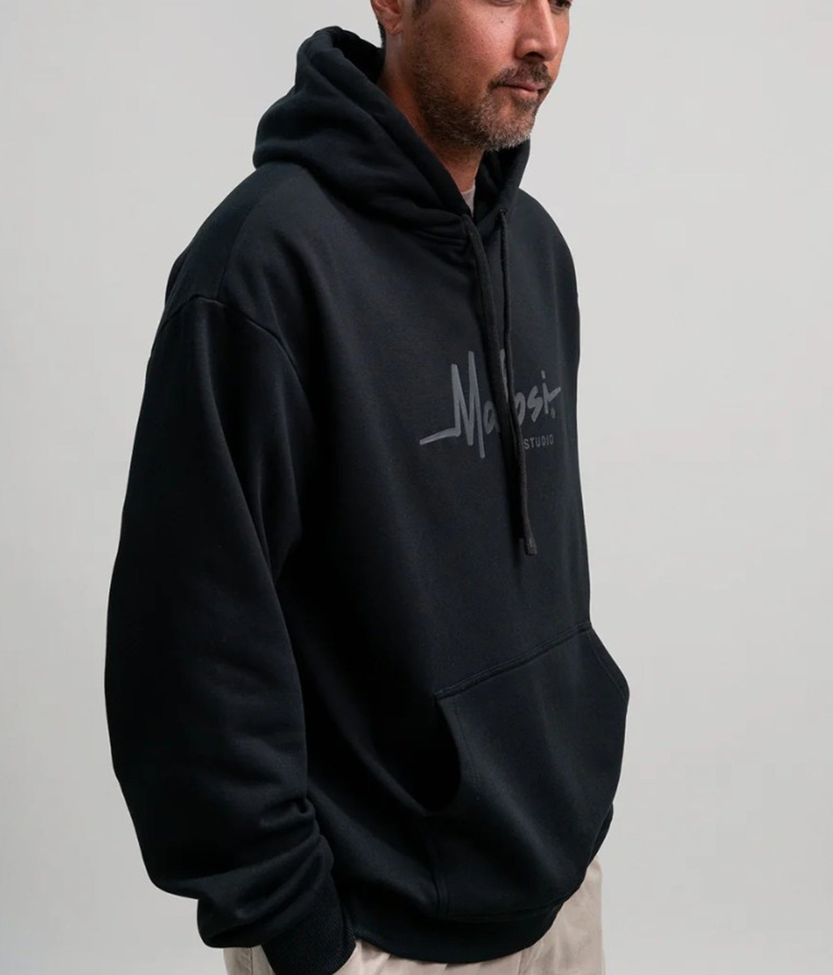 Malosi MAL-AP007-BLK-M Fishing Hoodie Origin Black Size M (4922)