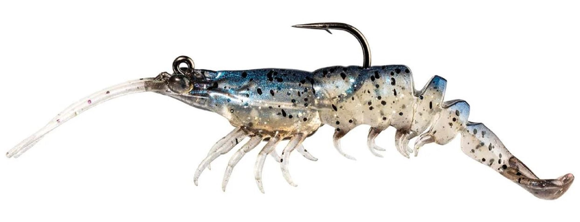 Zman Soft Lure PrawnstarZ 2.5 Inch 2/Pack White Shrimp (2503)