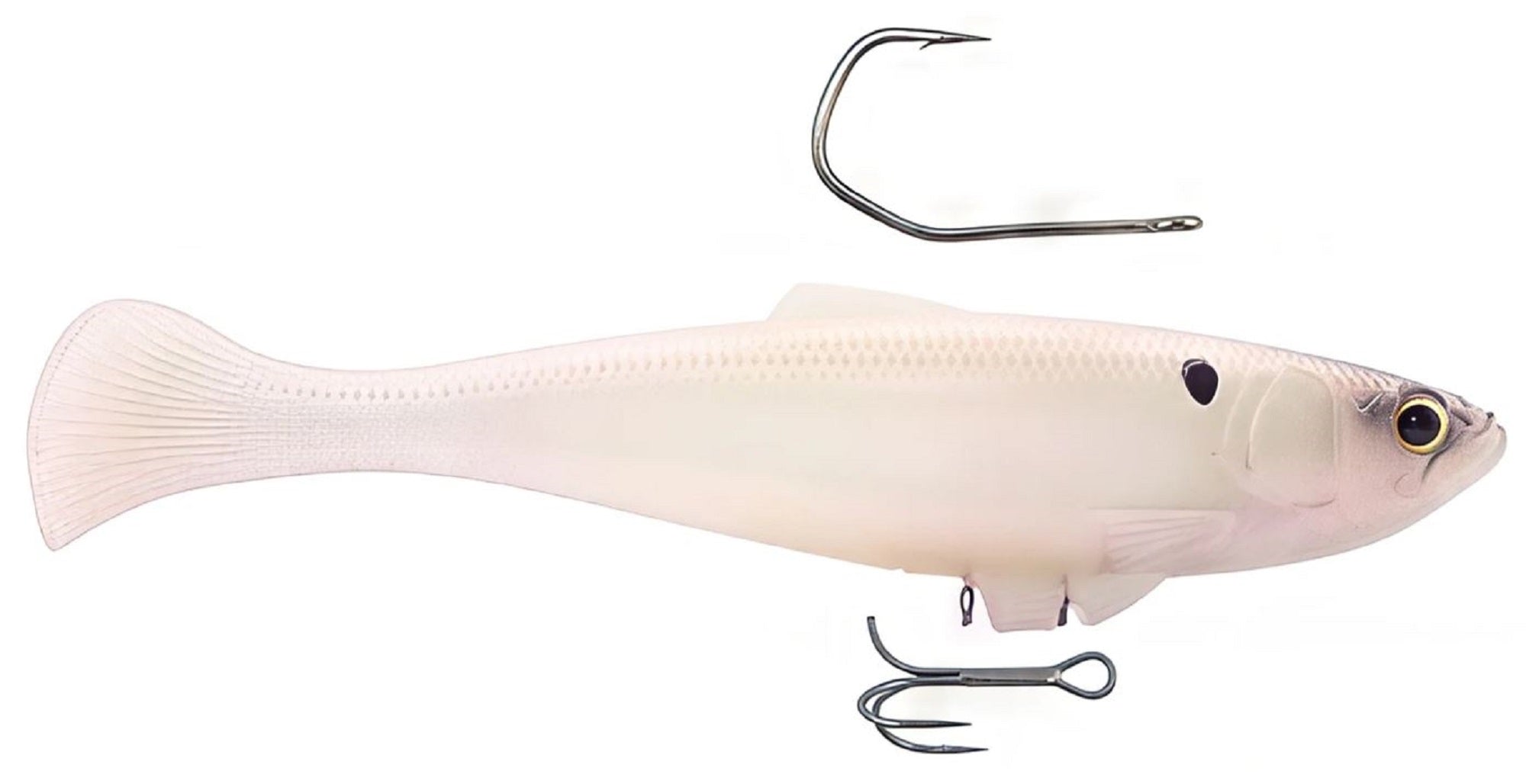 Zman Soft Lure Swag Swimbait LT 5 Inch Albino (4873)