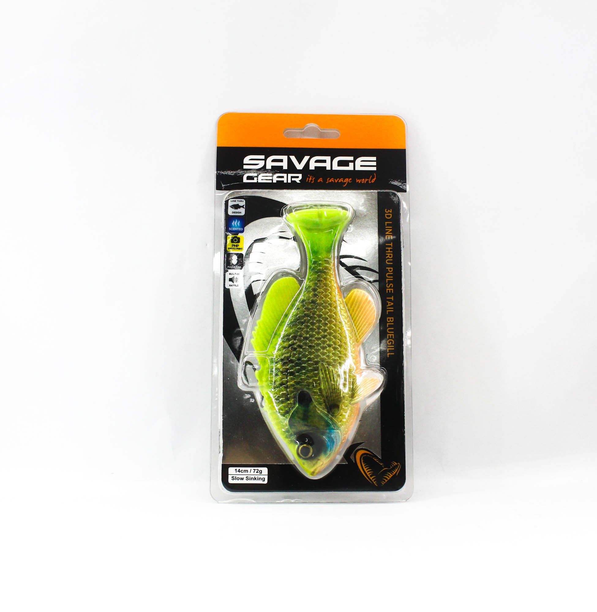 Savage Gear 3D LT Pluse Tail SS Slow Sinking 5.5 Inch Chart Gill (6643)