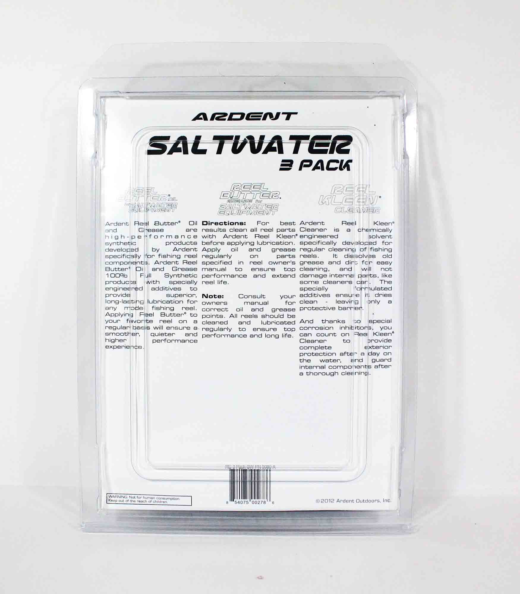 Ardent 5080-A Ardent Reel Care Saltwater 3 Pack (2786)
