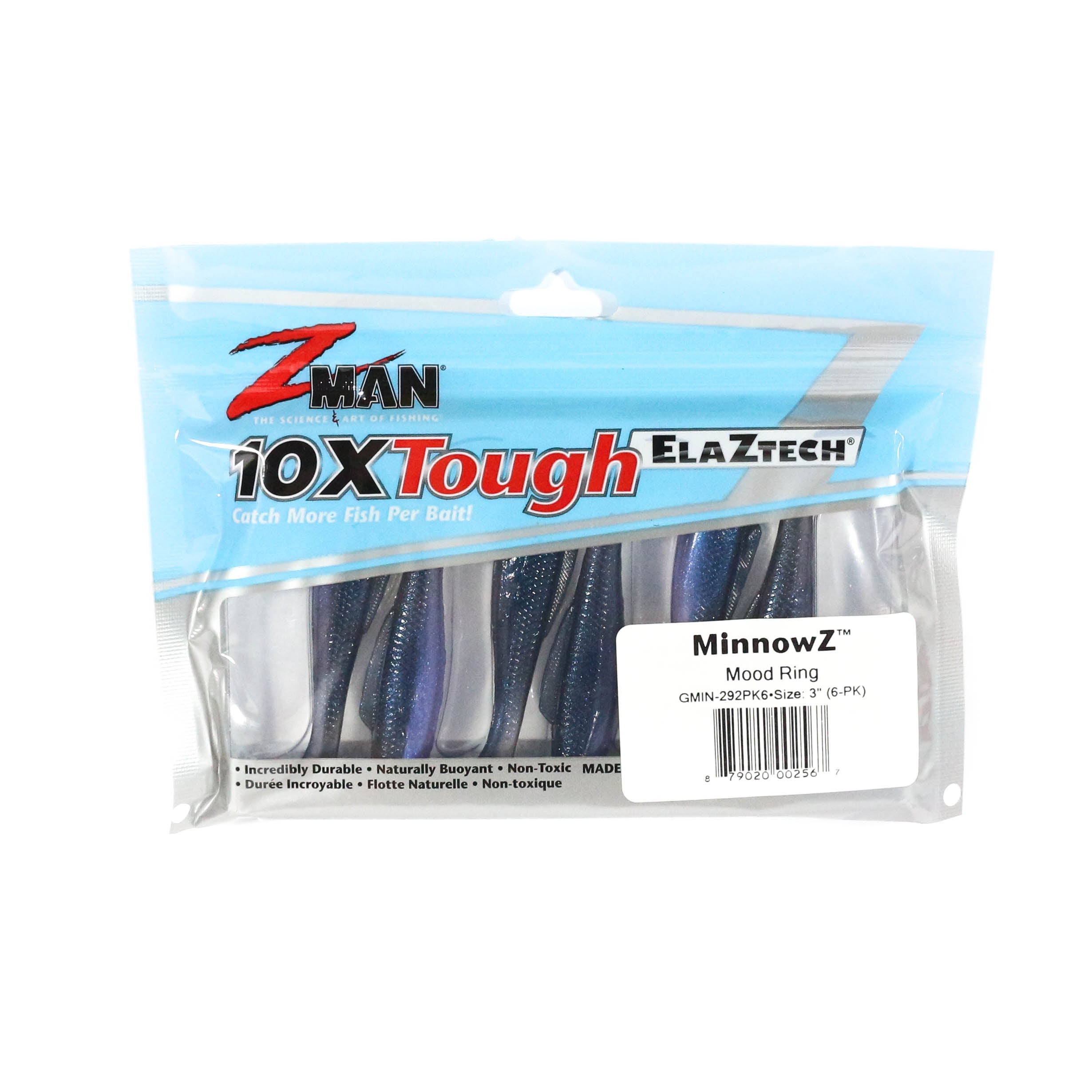 Zman Soft Lure MinnowZ 3 Inch 6/Pack Mood Ring (2567)