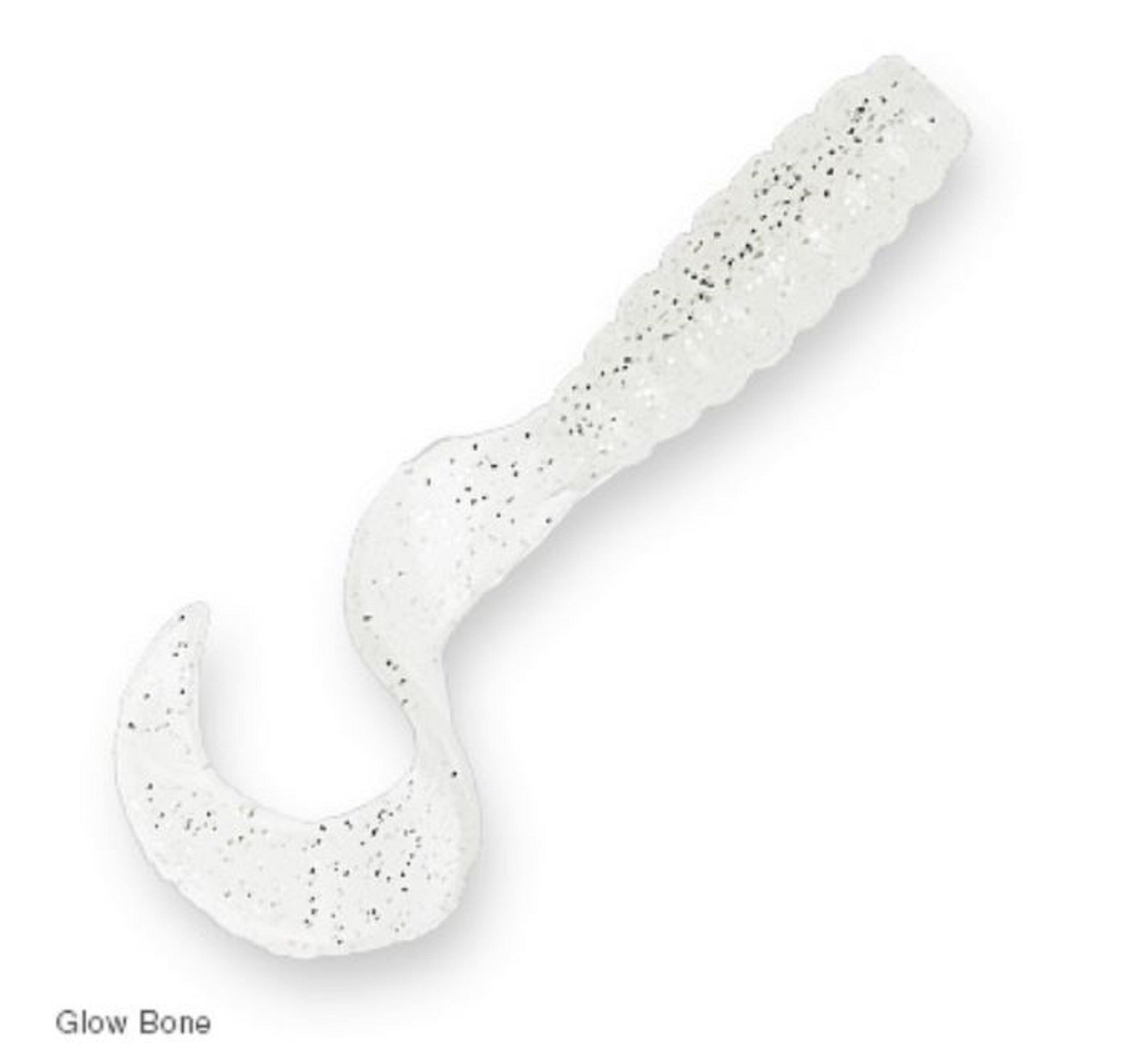 Zman Soft Lure GrubZ 2.5 Inch 8/Pack Glow Bone (5506)