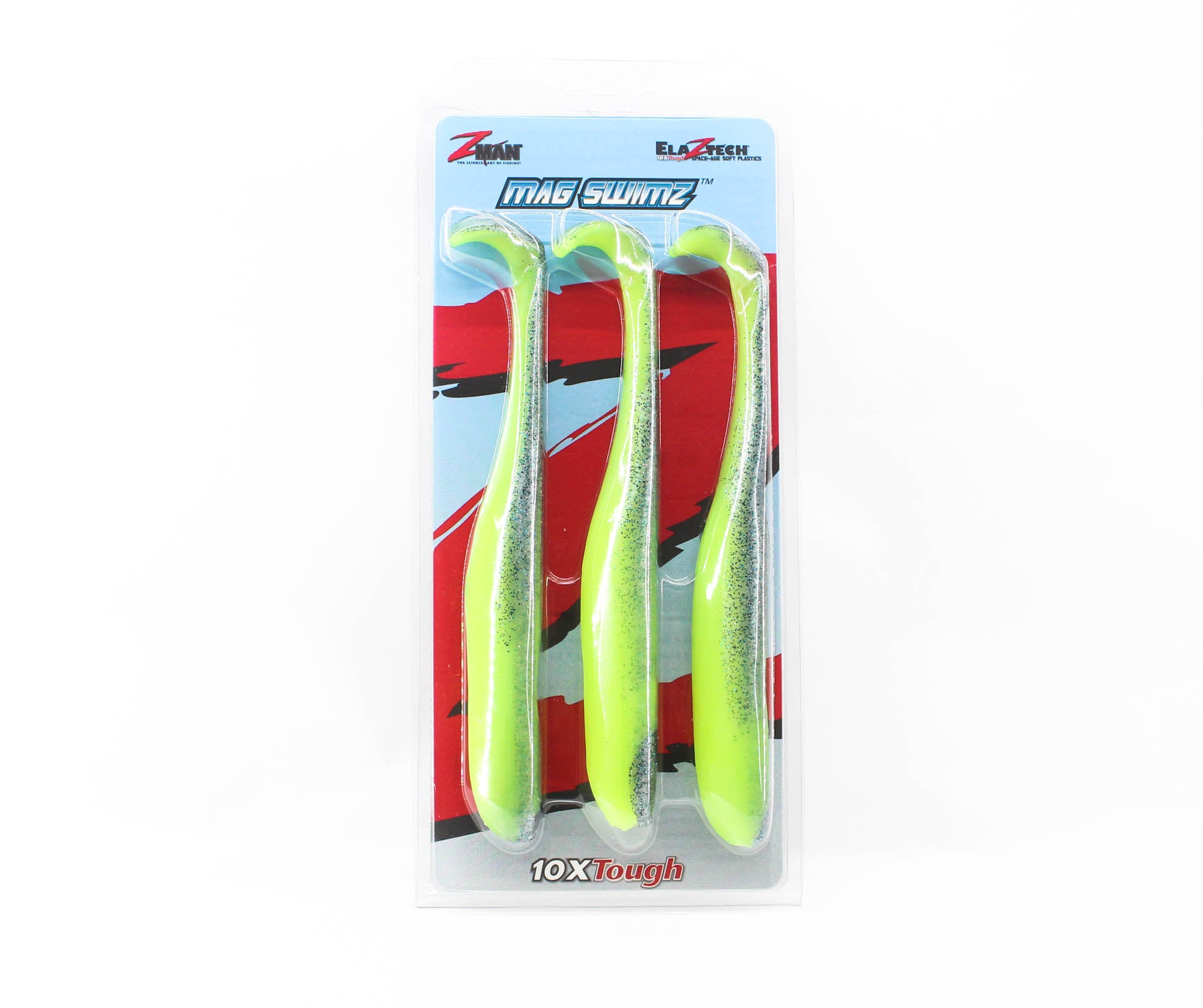 Zman Soft Lure Mag SwimZ 8 Inch 3/Pack Sexy Mullet (8088)
