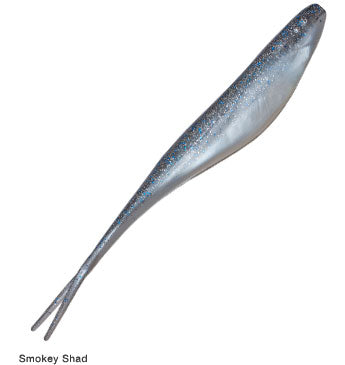 Zman Soft Lure StreakZ XL 8 Inch 2/Pack Smoky Shad (2628)