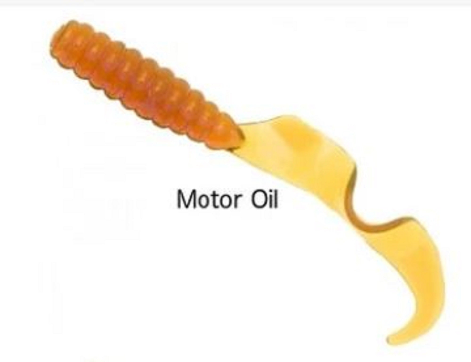 Zman Soft Lure GrubZ 2.5 Inch 8/Pack Motor Oil (5636)