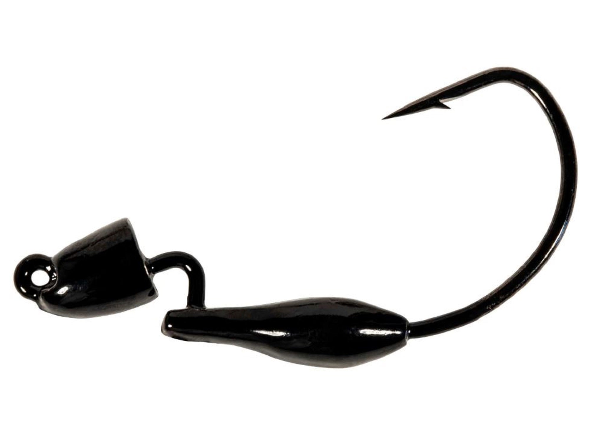 Zman Jighead Pro BulletZ 3/8 oz Size 4/0 3/pack Black (6077)