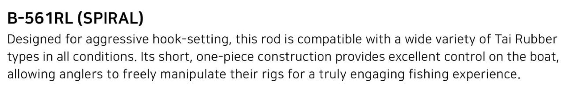 NS Black Hole Rod Baitcast Furious Limited B-561RL (0698)