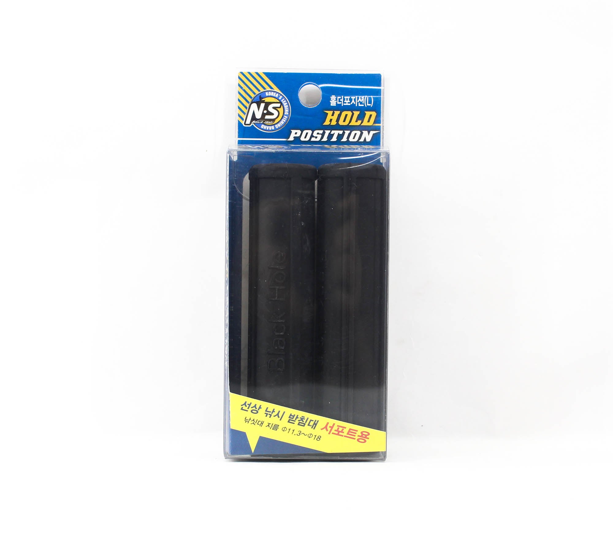 NS Black Hole Rod Blank Rubber Protector Hold Position Size L (6161)