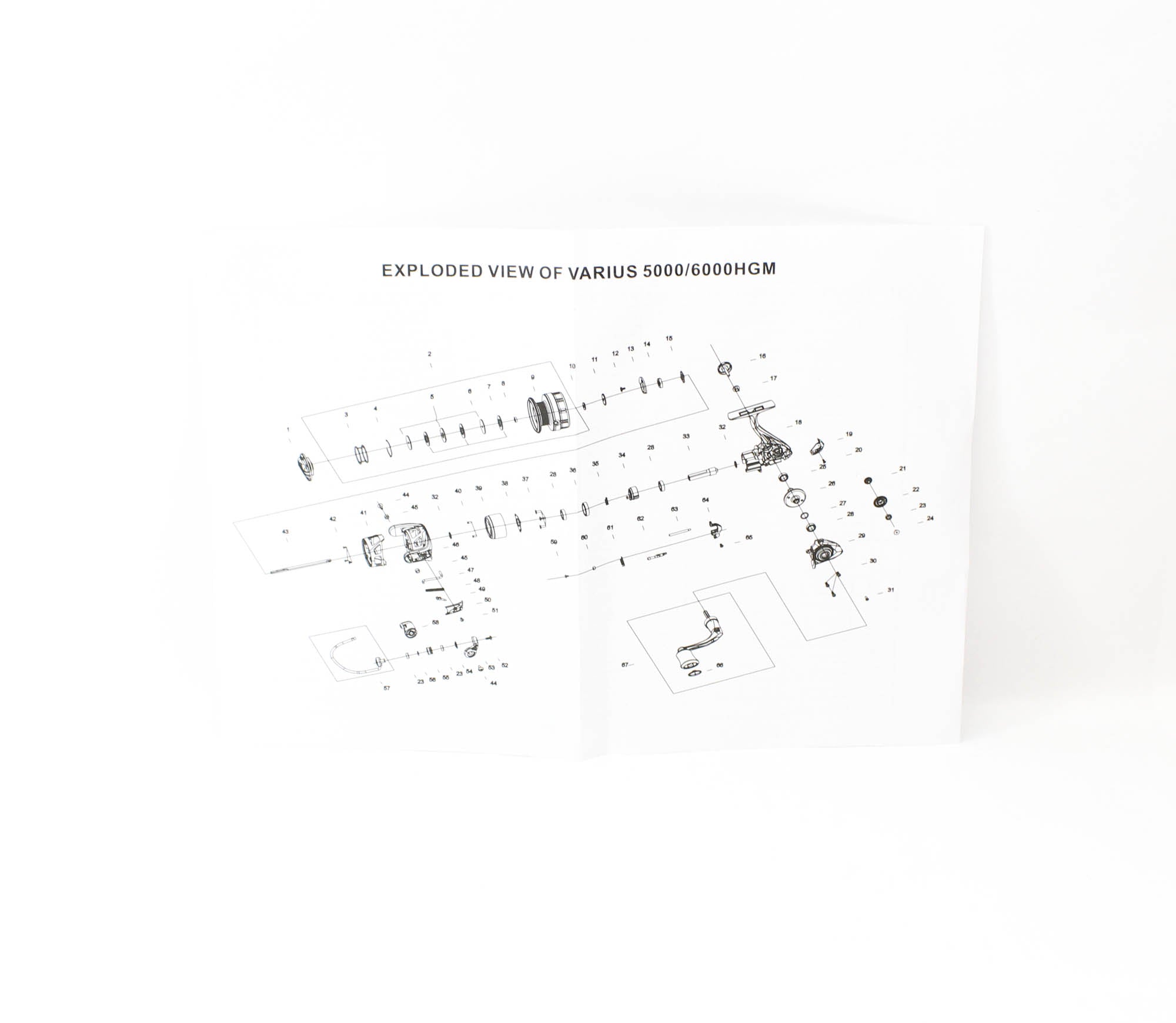 NS Black Hole Reel Spinning Varius 5000M (7052)